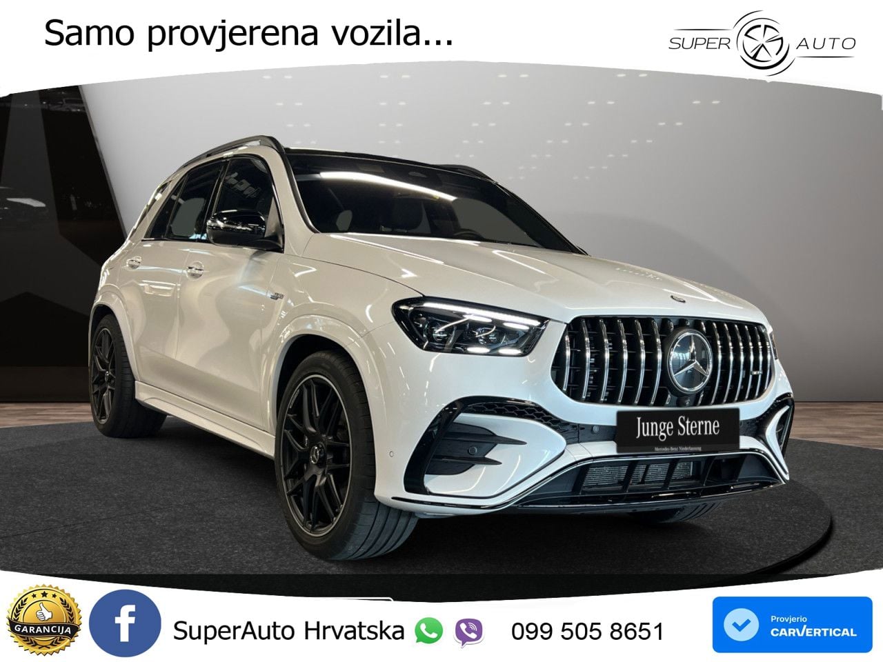 Mercedes AMG GLE 53 (544 KS) Hybrid 4MATIC+ 9G-TRONIC LED+GR SJED+ACC