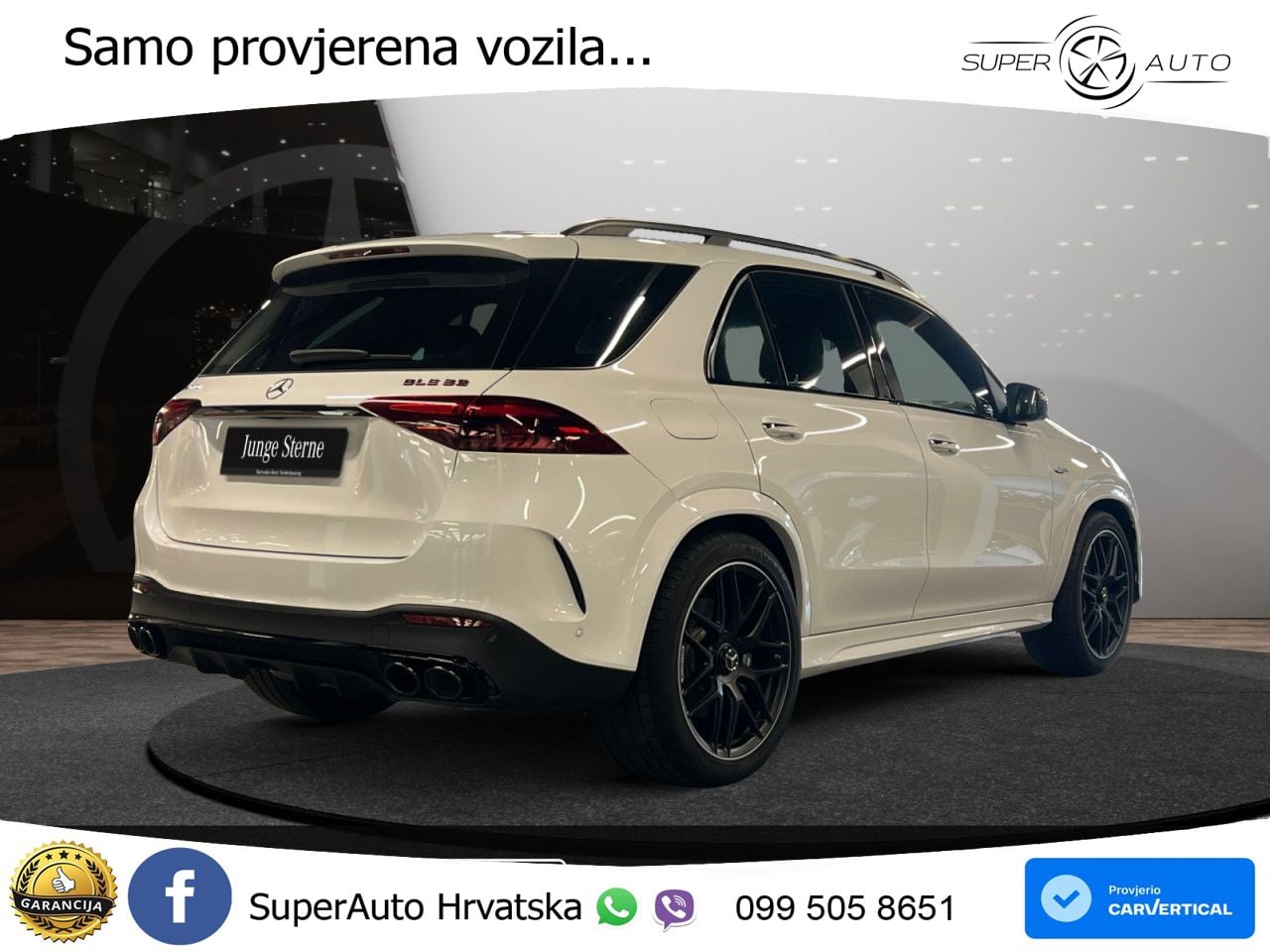 Mercedes AMG GLE 53 (544 KS) Hybrid 4MATIC+ 9G-TRONIC LED+GR SJED+ACC