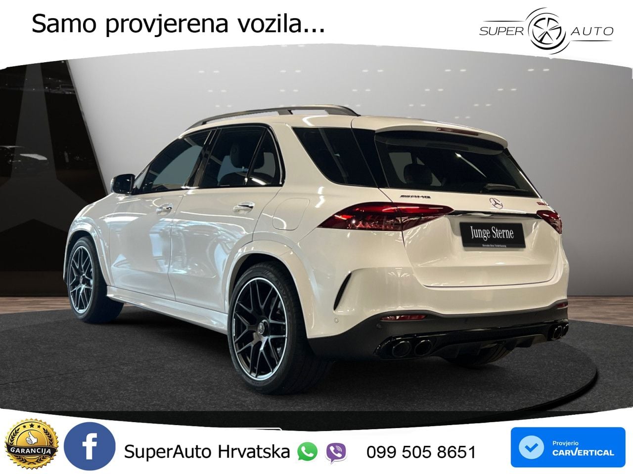 Mercedes AMG GLE 53 (544 KS) Hybrid 4MATIC+ 9G-TRONIC LED+GR SJED+ACC
