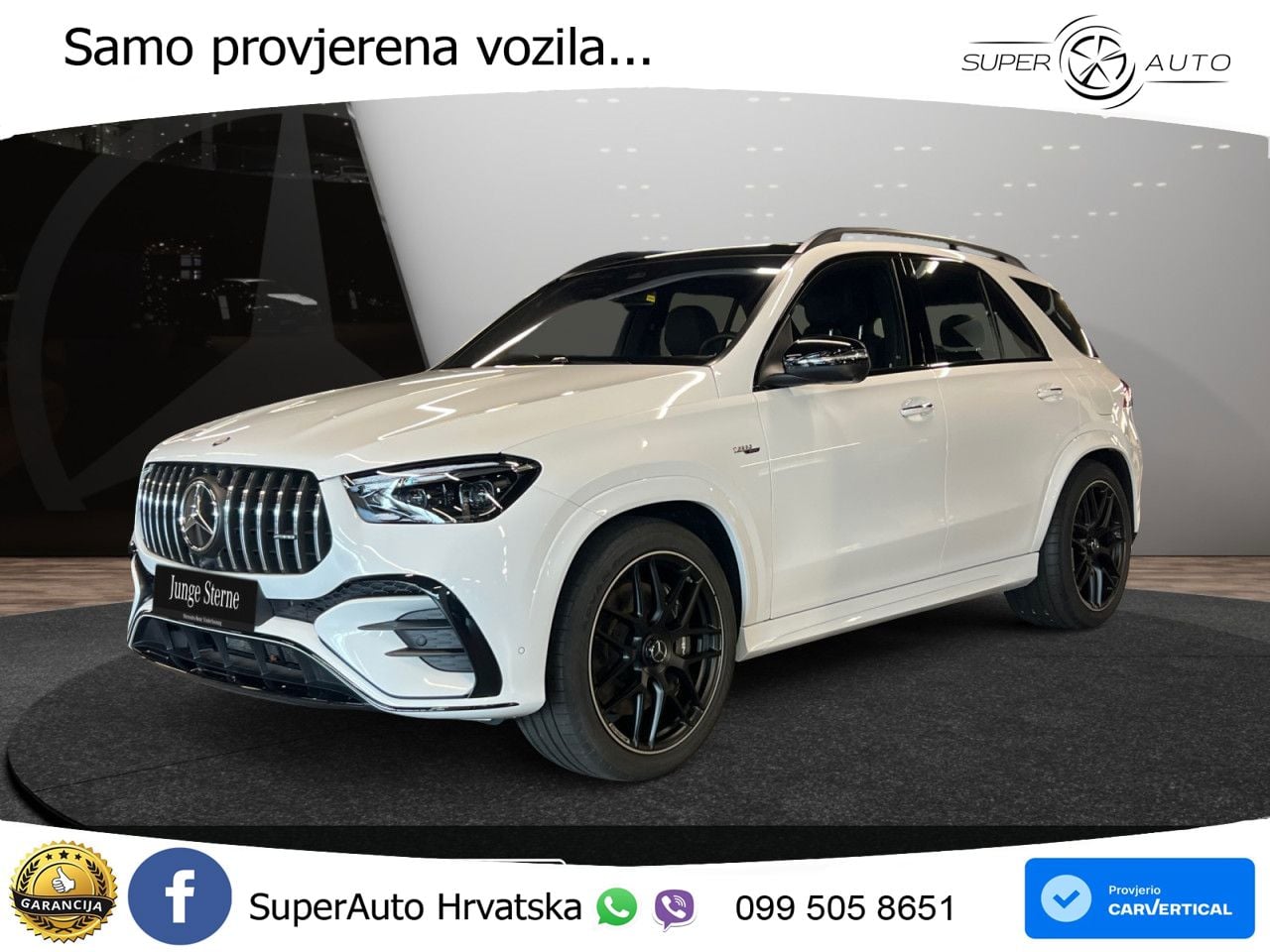Mercedes AMG GLE 53 (544 KS) Hybrid 4MATIC+ 9G-TRONIC LED+GR SJED+ACC