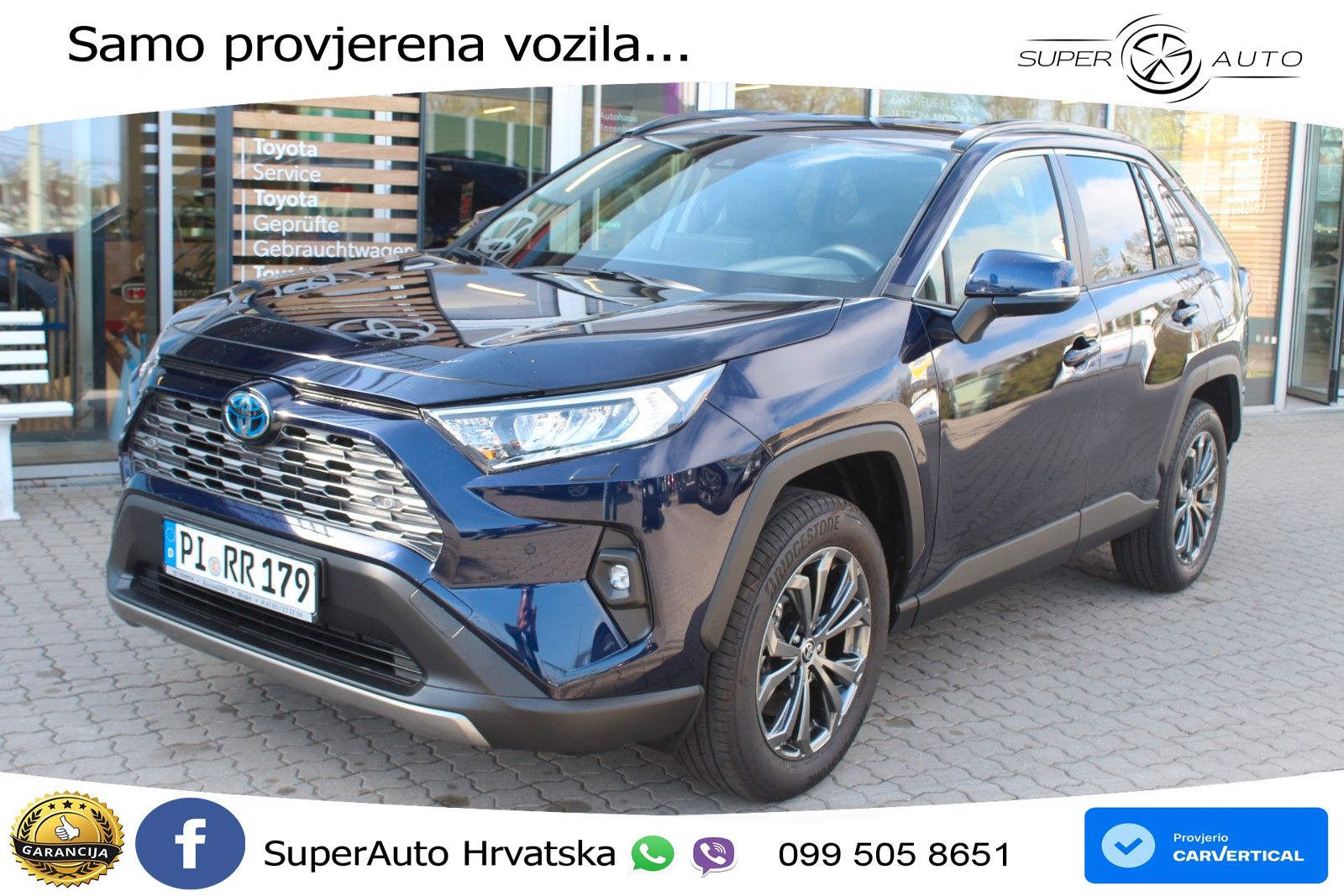 Toyota RAV4 2.5 (218 KS) Hybrid eCVT Teamplayer LED+GR SJED+ACC