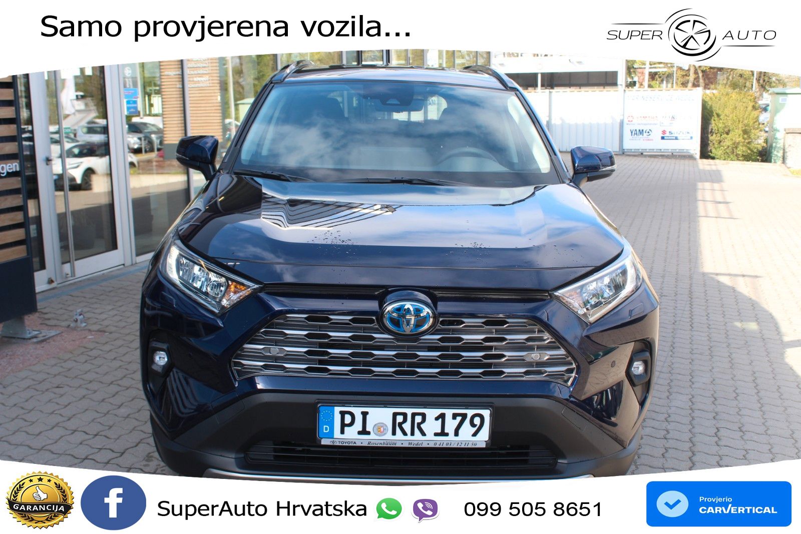 Toyota RAV4 2.5 (218 KS) Hybrid eCVT Teamplayer LED+GR SJED+ACC