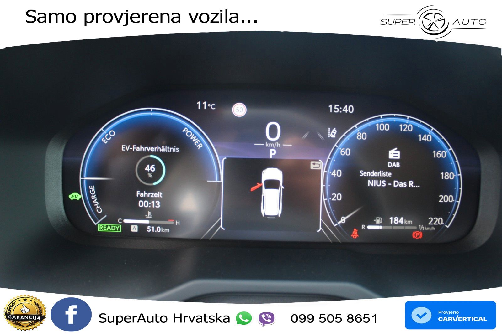 Toyota RAV4 2.5 (218 KS) Hybrid eCVT Teamplayer LED+GR SJED+ACC