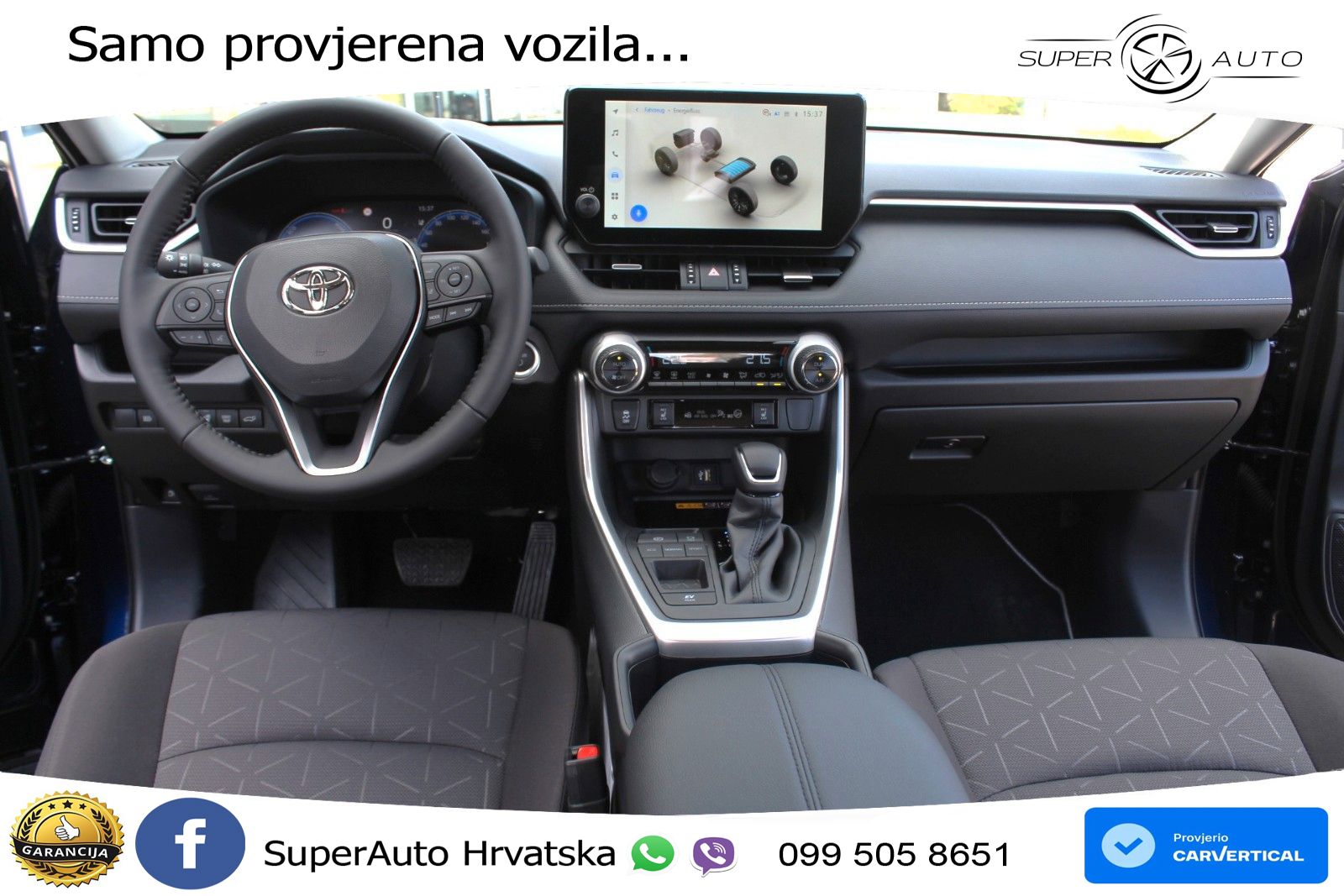 Toyota RAV4 2.5 (218 KS) Hybrid eCVT Teamplayer LED+GR SJED+ACC