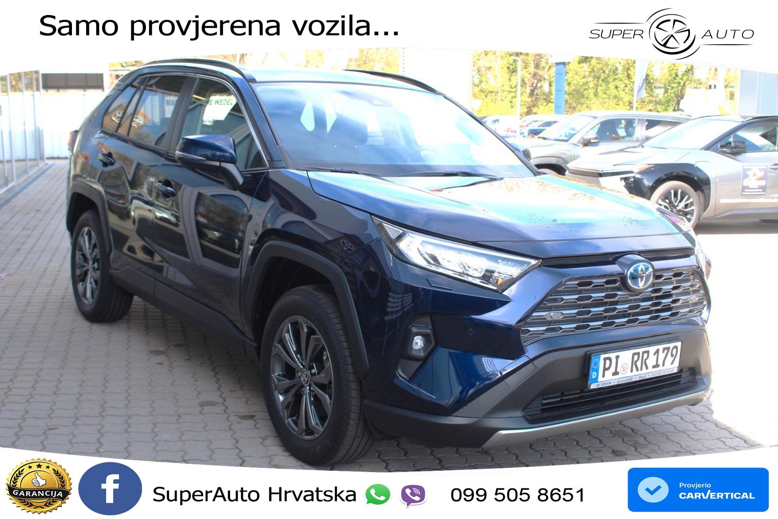 Toyota RAV4 2.5 (218 KS) Hybrid eCVT Teamplayer LED+GR SJED+ACC