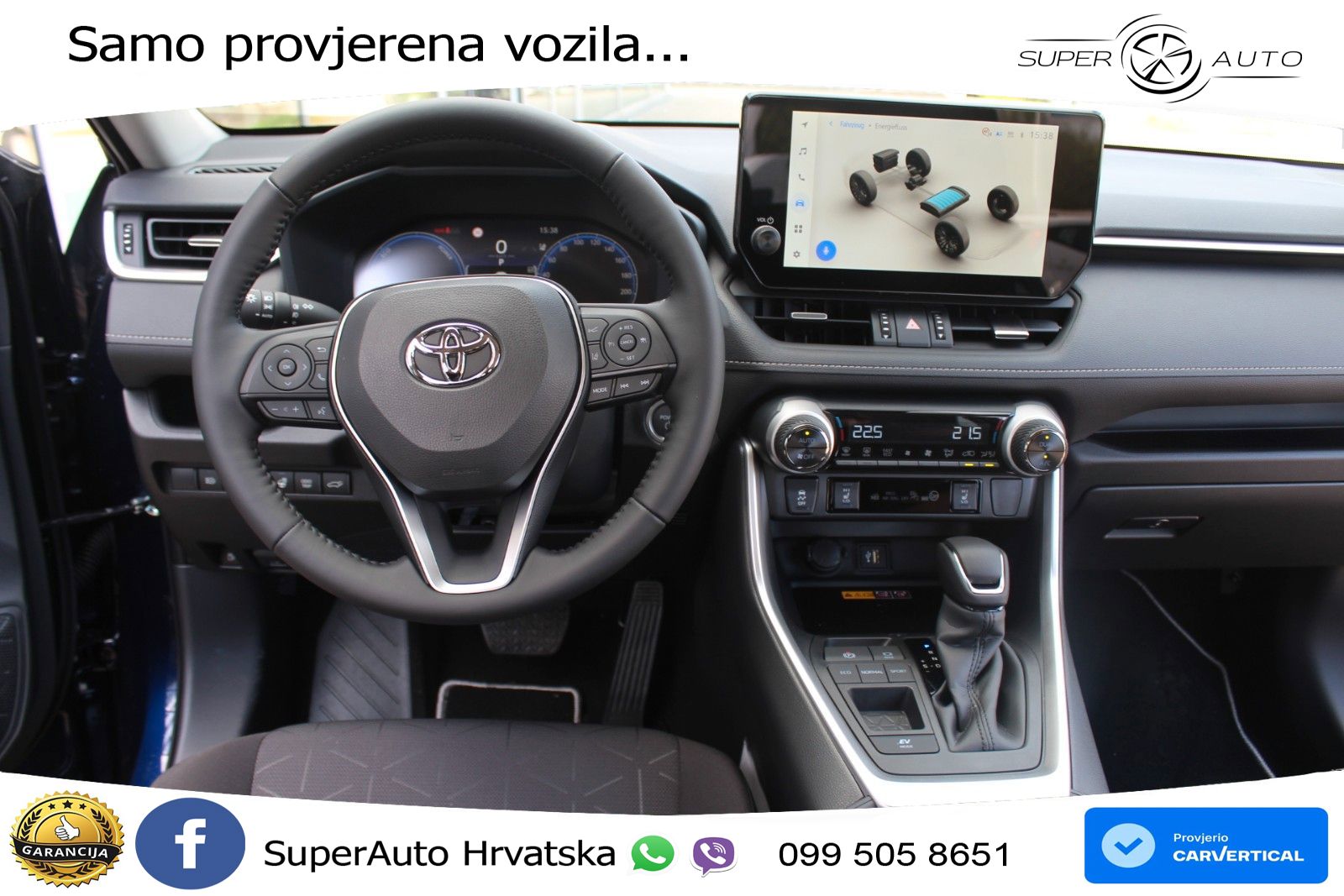 Toyota RAV4 2.5 (218 KS) Hybrid eCVT Teamplayer LED+GR SJED+ACC