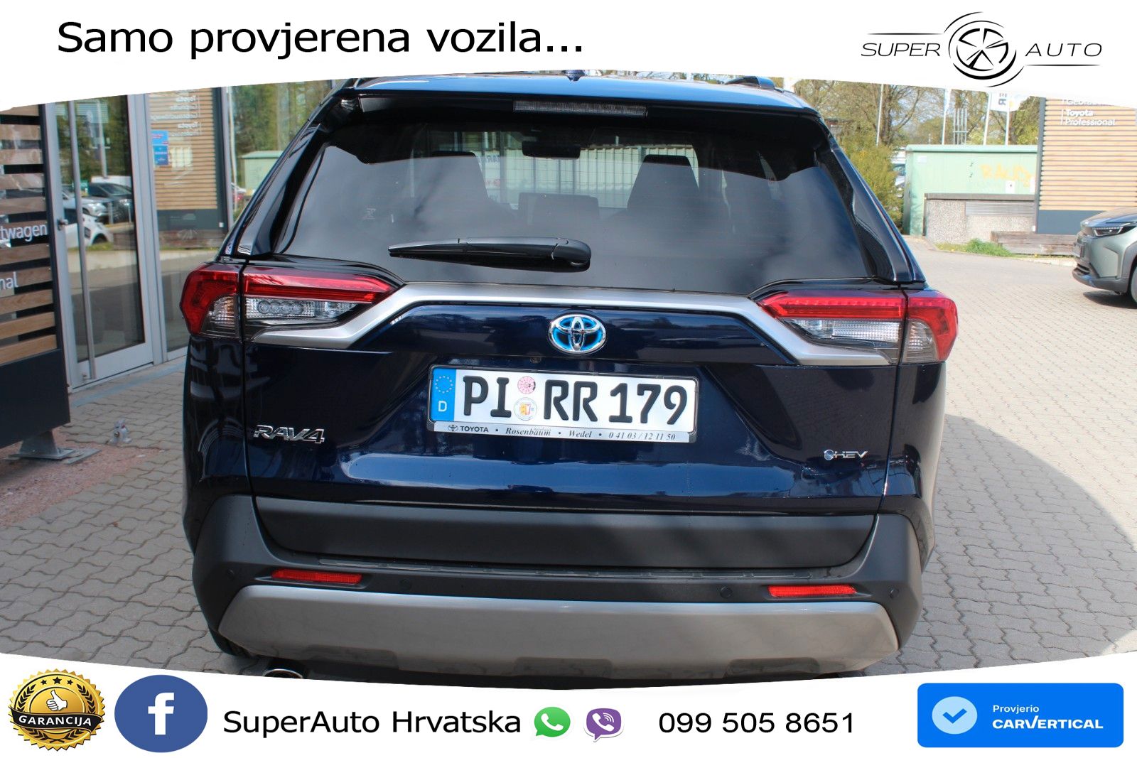 Toyota RAV4 2.5 (218 KS) Hybrid eCVT Teamplayer LED+GR SJED+ACC