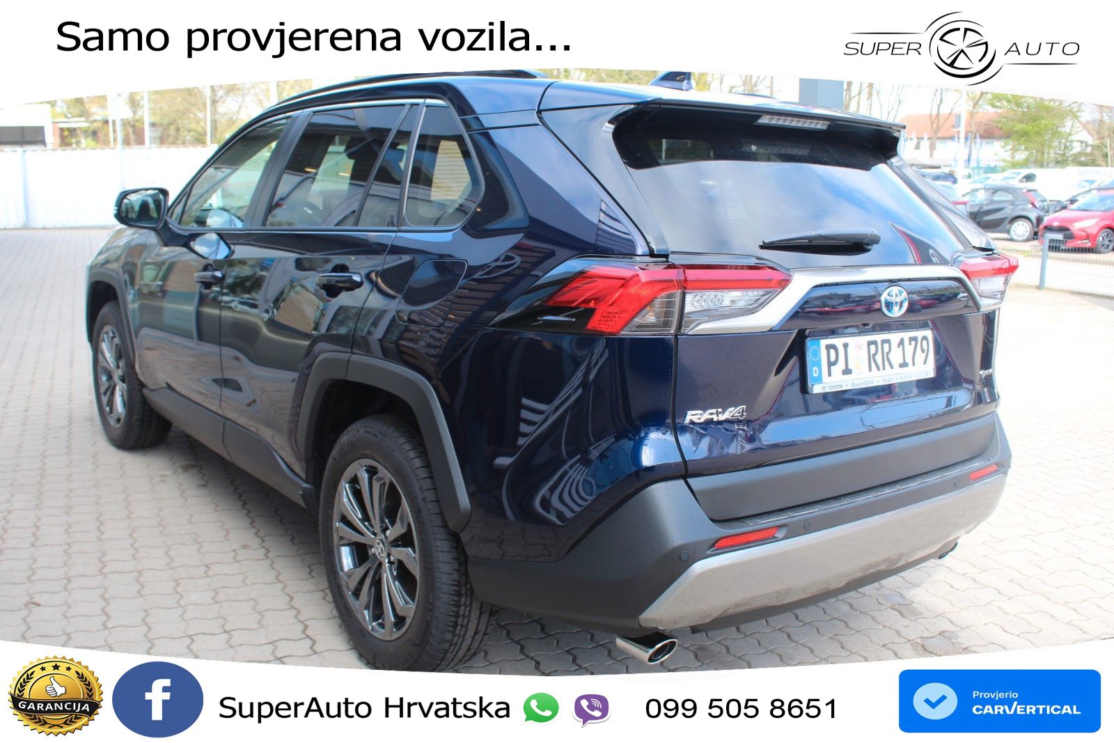 Toyota RAV4 2.5 (218 KS) Hybrid eCVT Teamplayer LED+GR SJED+ACC