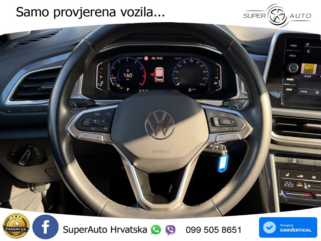 Volkswagen T-Roc 1.5 TSI (150 KS) DSG LED+GR SJED+ACC