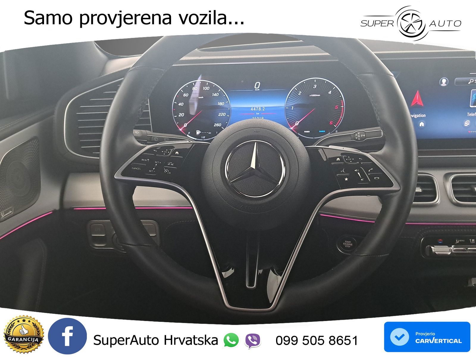 Mercedes GLE 450d (367 KS) EQ Boost 4MATIC 9G-TRONIC AMG ACC+HEAD+GR SJED+360+PANO