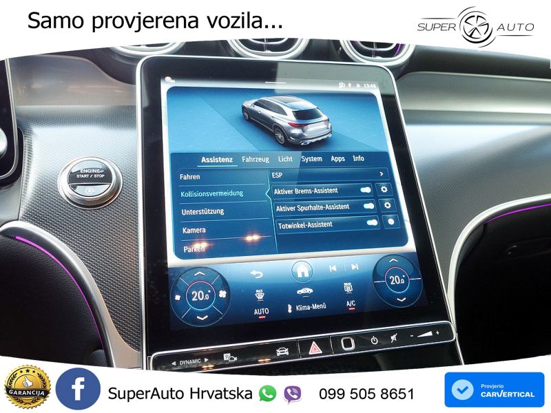 Mercedes GLC 220d (197 KS) 4MATIC 9G-TRONIC AMG ACC+GR SJED+360+PANO