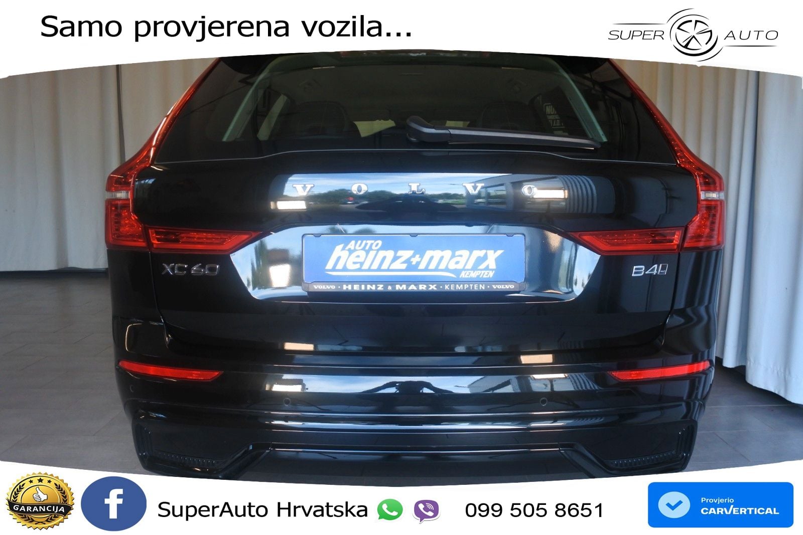 Volvo XC60 B4 Diesel AWD Geartronic LED+GR SJED+ACC