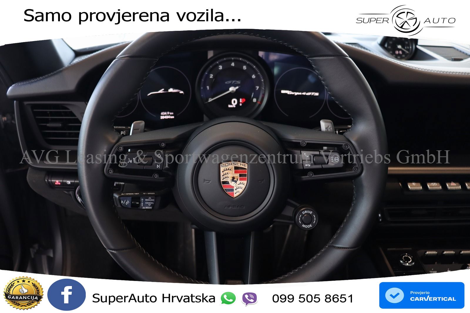Porsche 911 Targa 4 GTS 3.0 (480 KS) PDK LED+GR SJED+ACC