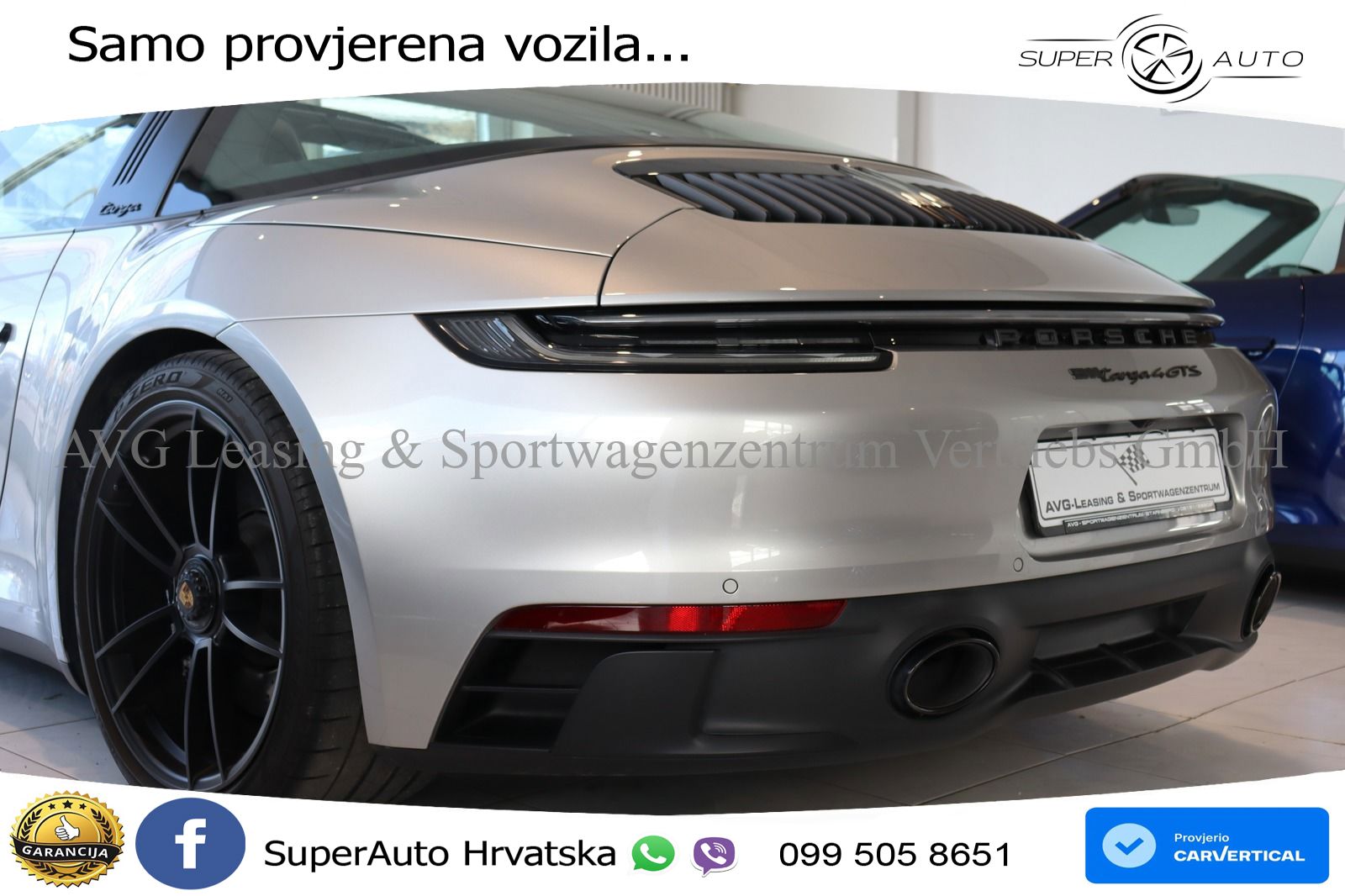 Porsche 911 Targa 4 GTS 3.0 (480 KS) PDK LED+GR SJED+ACC