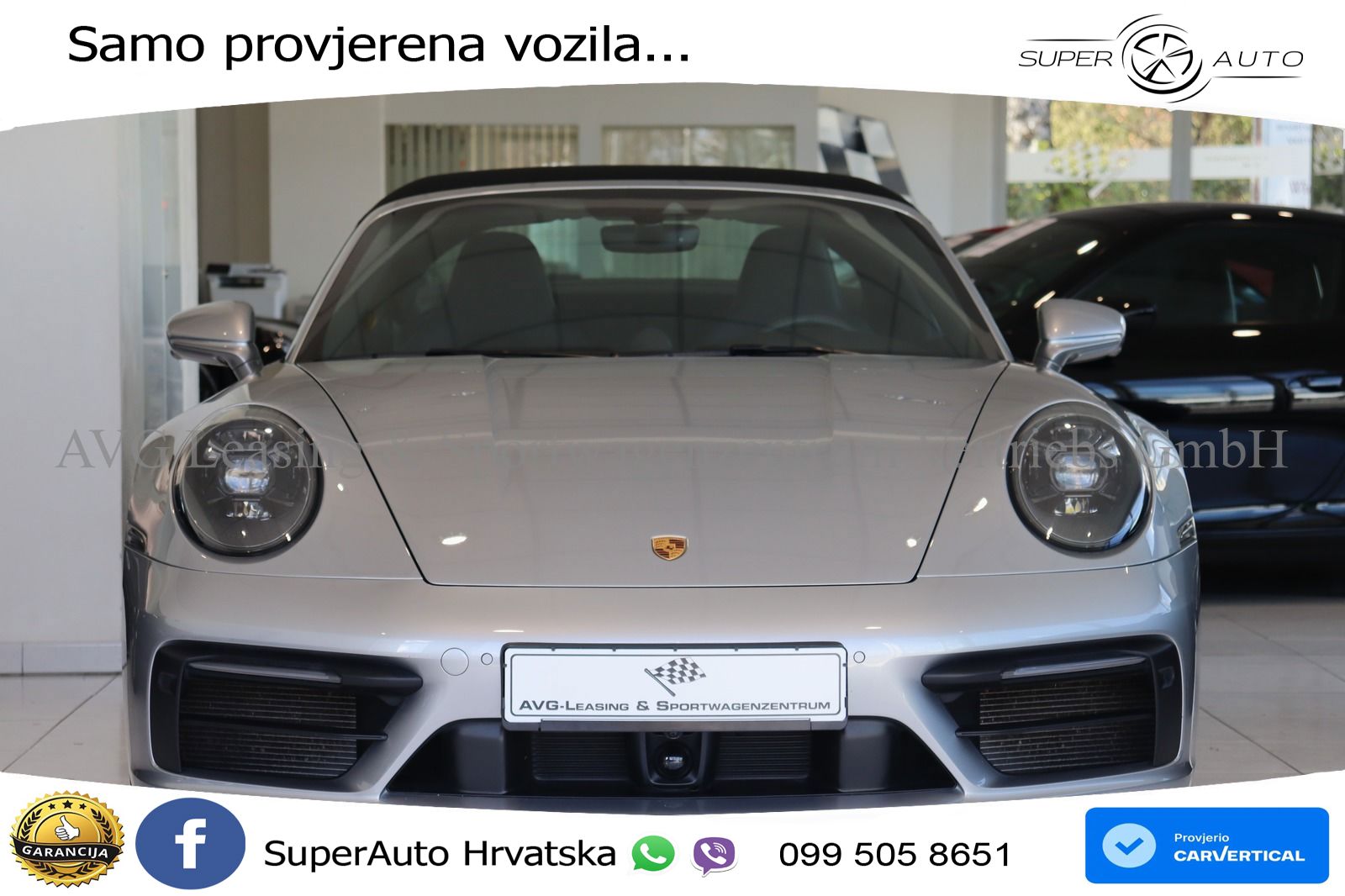 Porsche 911 Targa 4 GTS 3.0 (480 KS) PDK LED+GR SJED+ACC