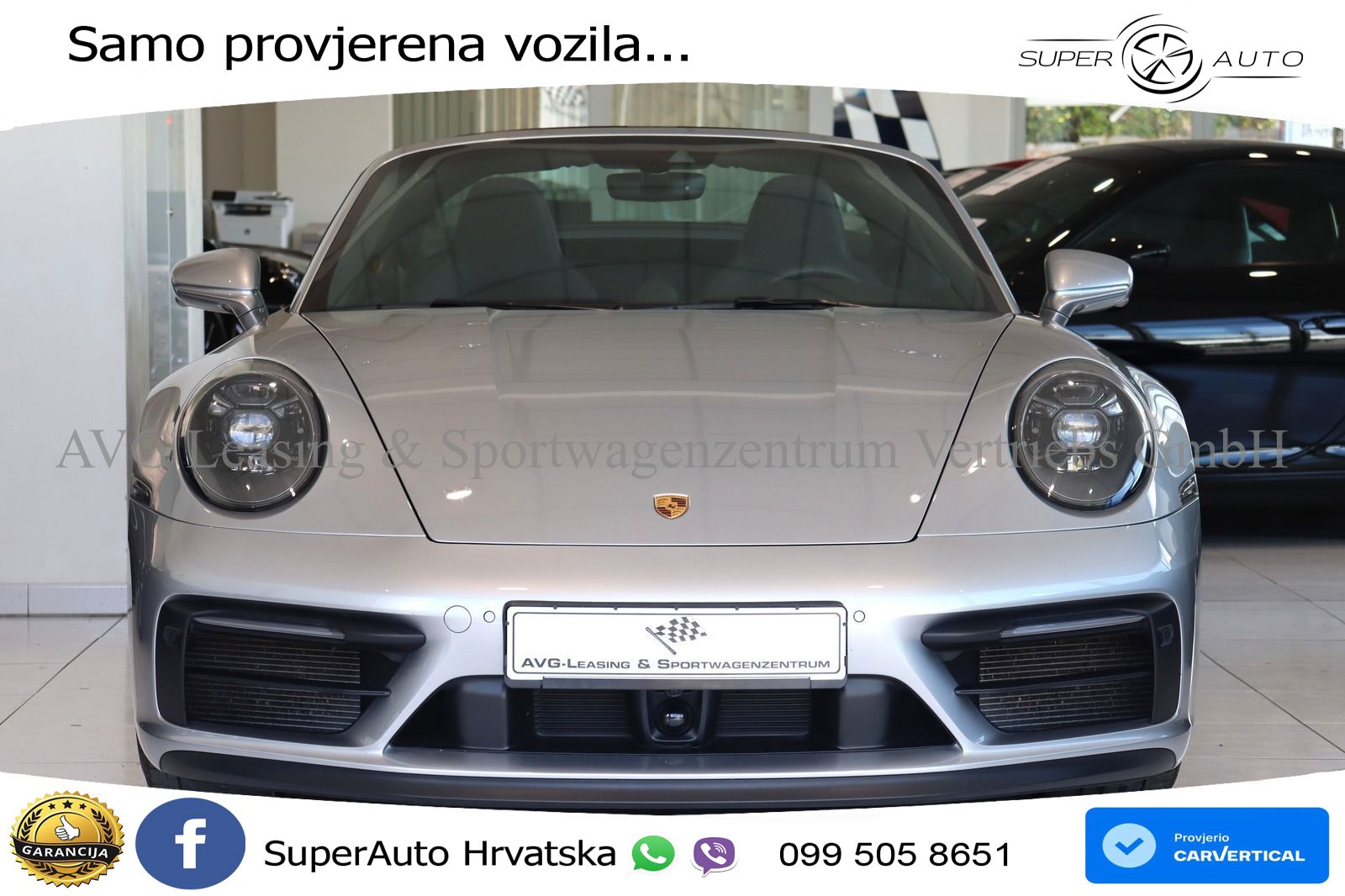 Porsche 911 Targa 4 GTS 3.0 (480 KS) PDK LED+GR SJED+ACC