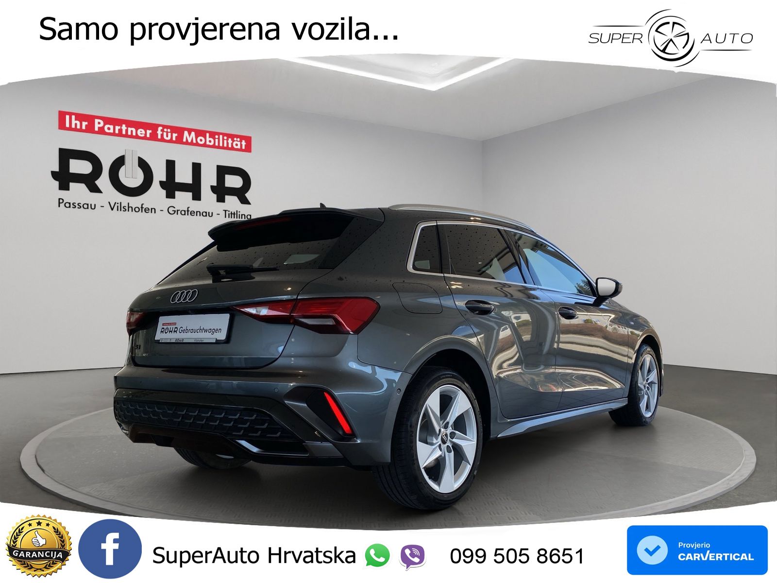 Audi A3 Sportback 40 TFSI e (204 KS) Plug-in Hybrid S tronic S line LED+GR SJED+ACC