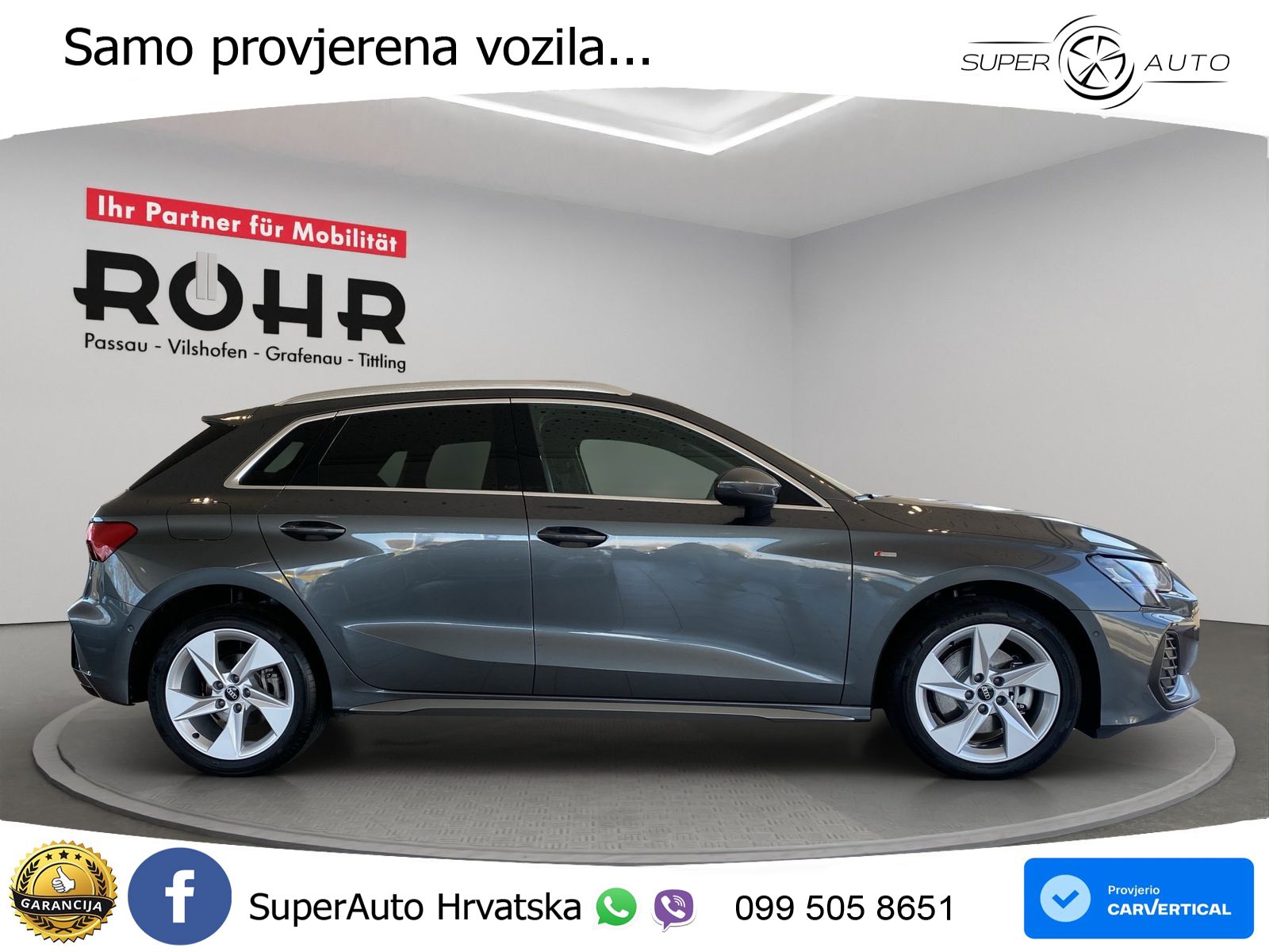 Audi A3 Sportback 40 TFSI e (204 KS) Plug-in Hybrid S tronic S line LED+GR SJED+ACC