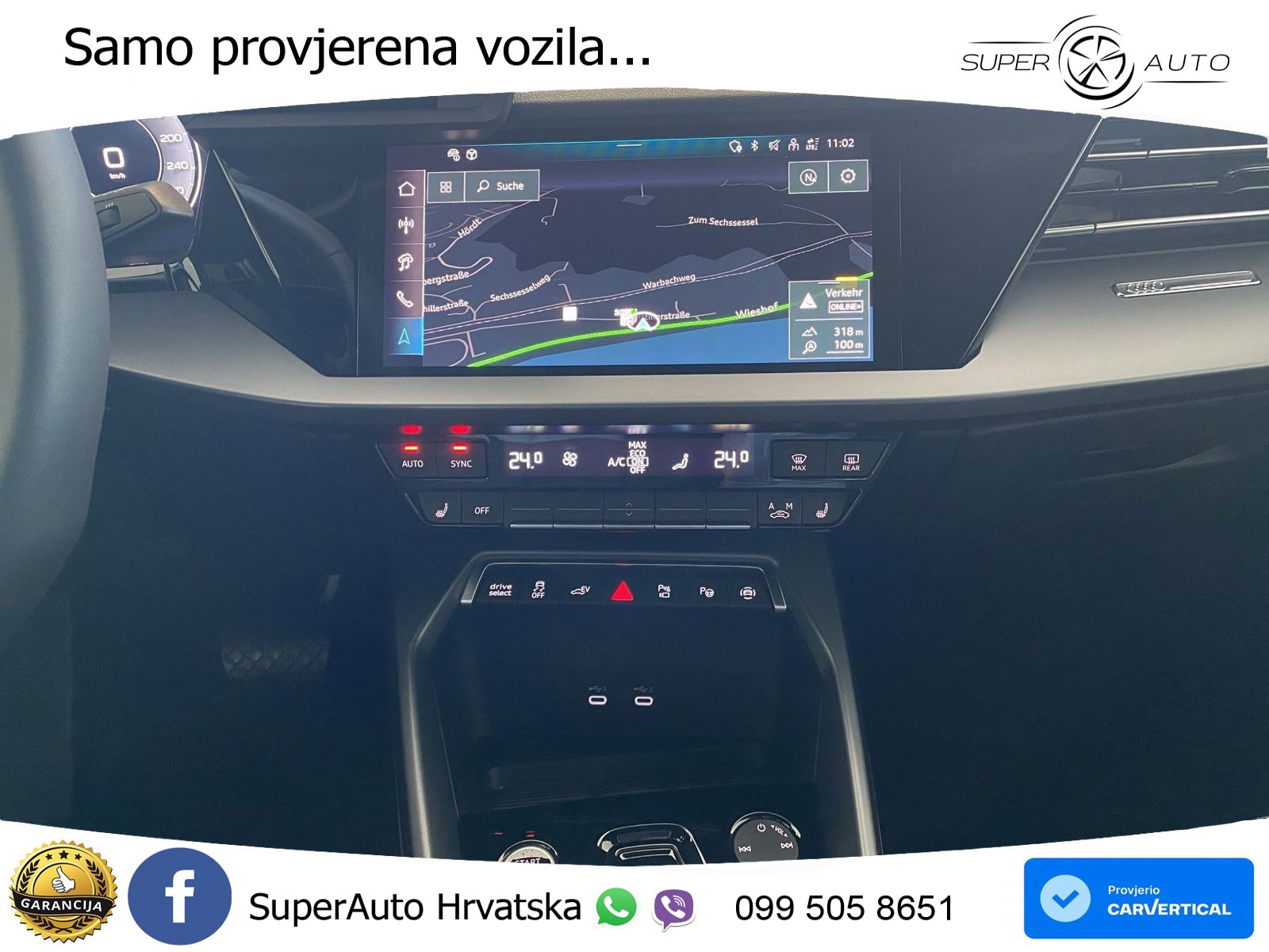 Audi A3 Sportback 40 TFSI e (204 KS) Plug-in Hybrid S tronic S line LED+GR SJED+ACC