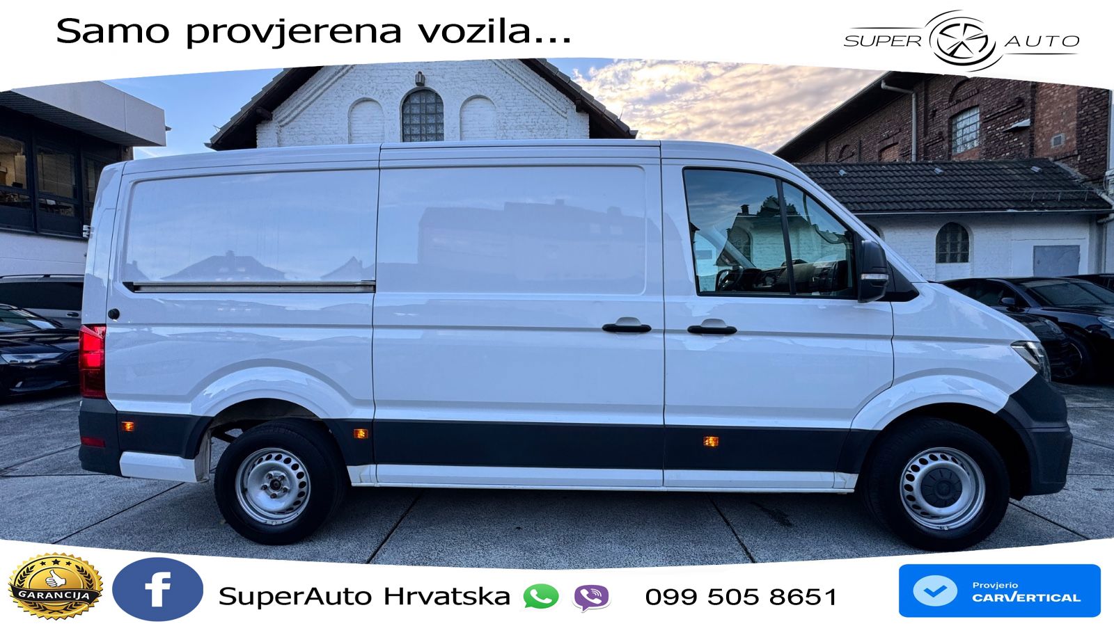 Volkswagen Crafter 35*Mittellang Normaldach*RWD*AHK 3500KG* 177 KS