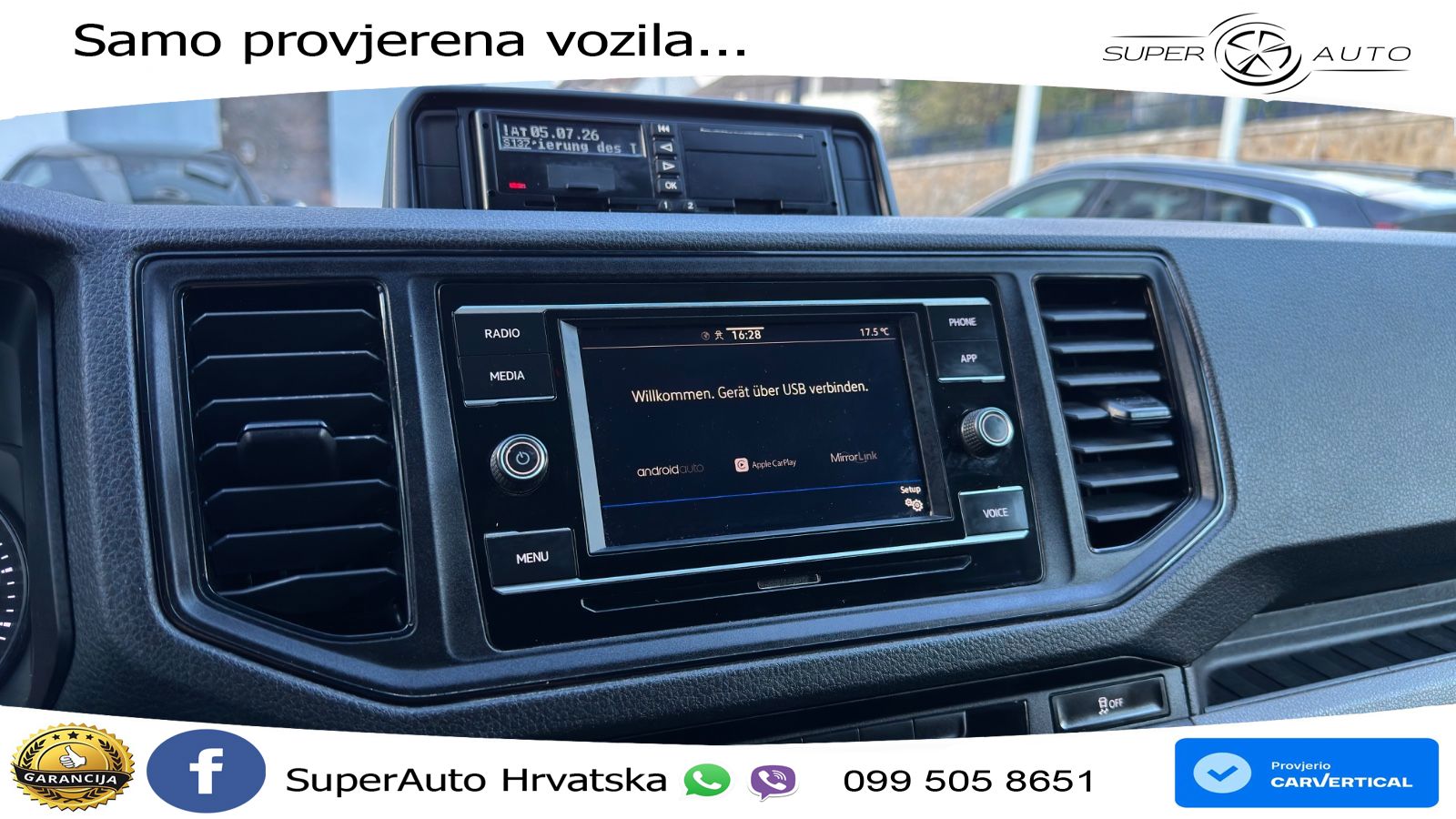 Volkswagen Crafter 35*Mittellang Normaldach*RWD*AHK 3500KG* 177 KS
