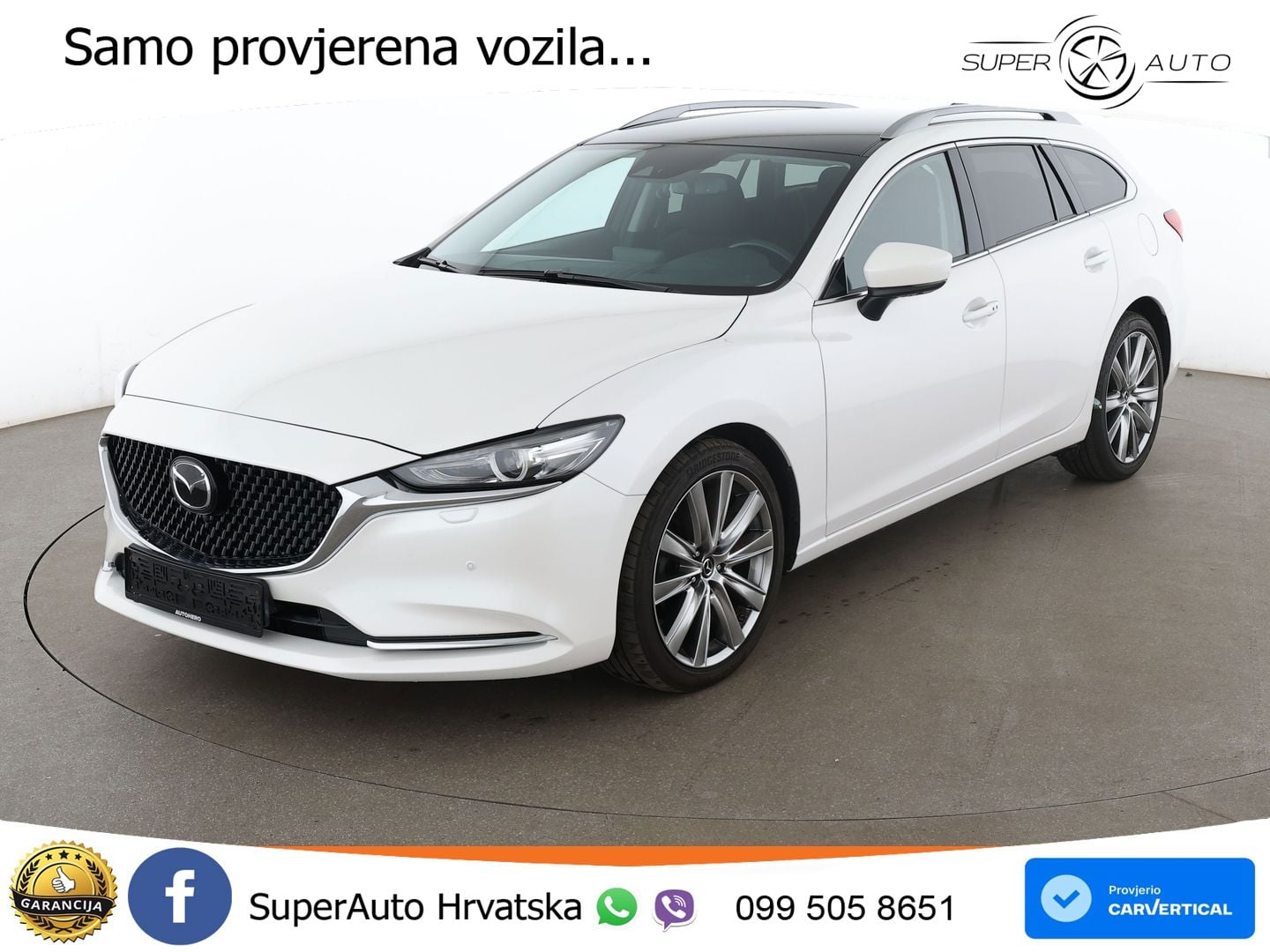 Mazda 6 Sport Combi 2.5 SKYACTIV-G (194 KS) SKYACTIV-Drive MATRIX+GR SJED+KAM