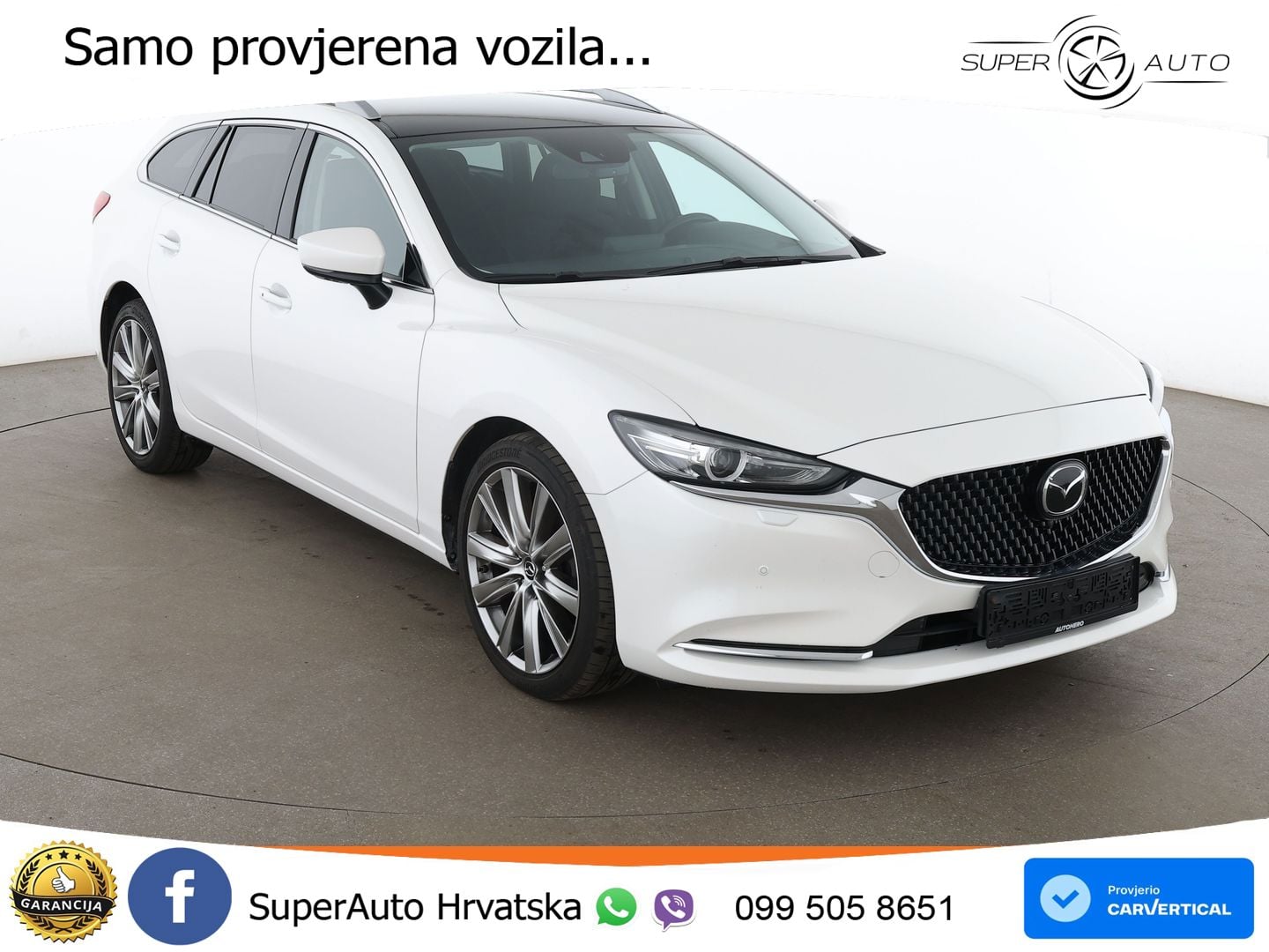 Mazda 6 Sport Combi 2.5 SKYACTIV-G (194 KS) SKYACTIV-Drive MATRIX+GR SJED+KAM