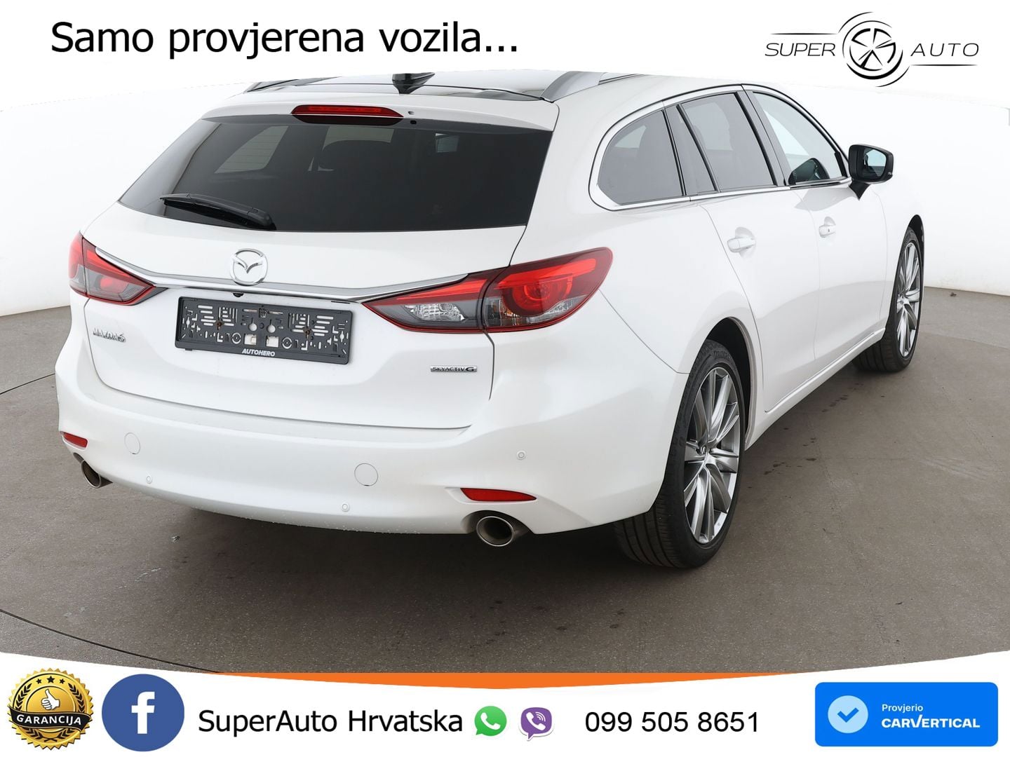 Mazda 6 Sport Combi 2.5 SKYACTIV-G (194 KS) SKYACTIV-Drive MATRIX+GR SJED+KAM