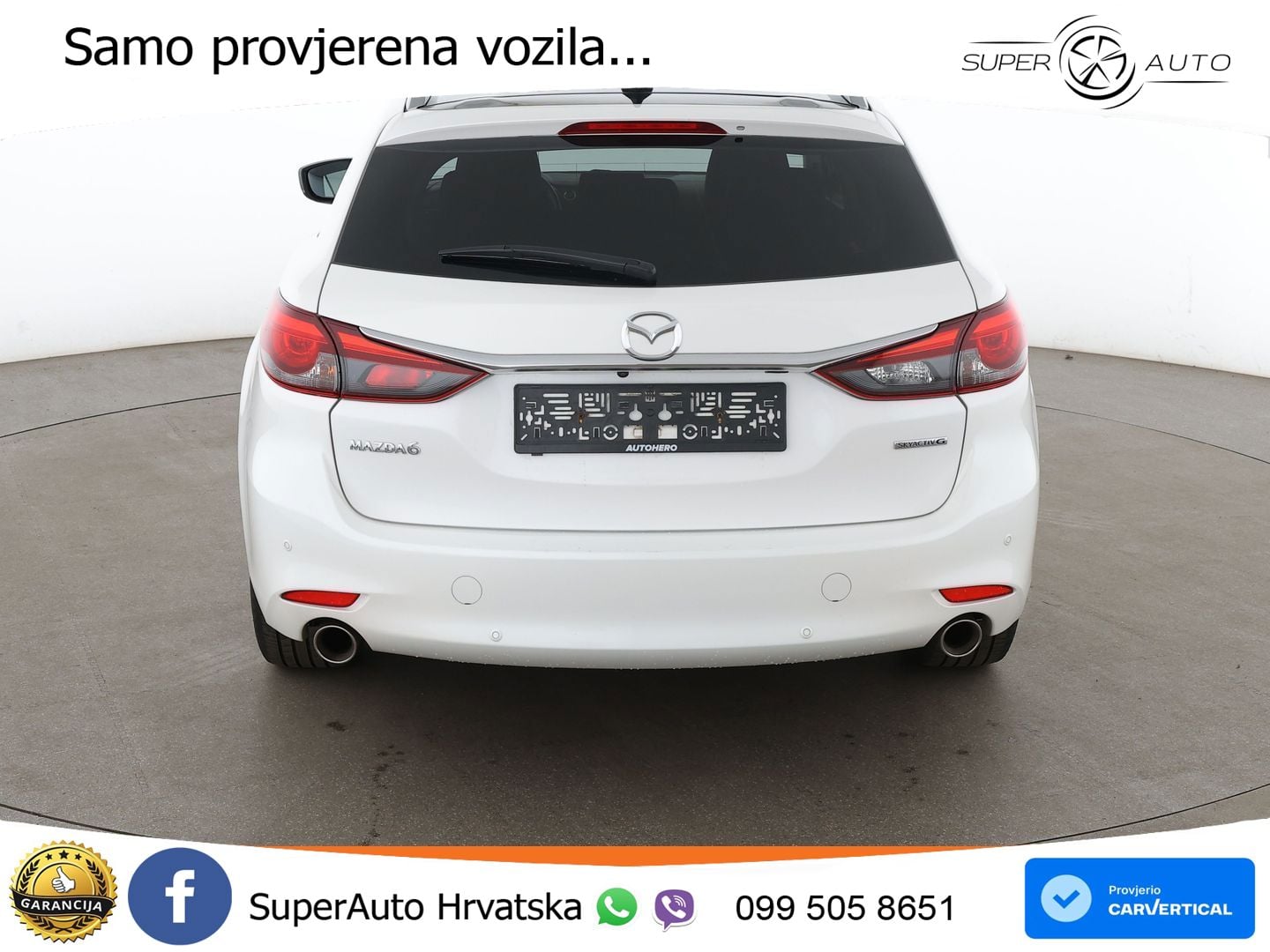 Mazda 6 Sport Combi 2.5 SKYACTIV-G (194 KS) SKYACTIV-Drive MATRIX+GR SJED+KAM