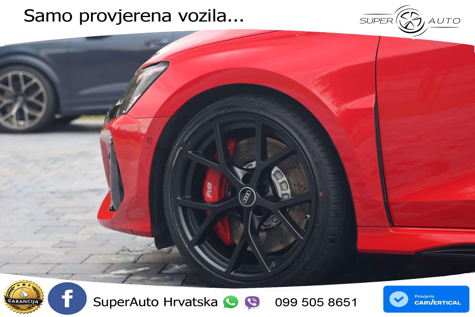 Audi RS3 Sedan 2.5 TFSI (400 KS) quattro S tronic LED+GR SJED+ACC