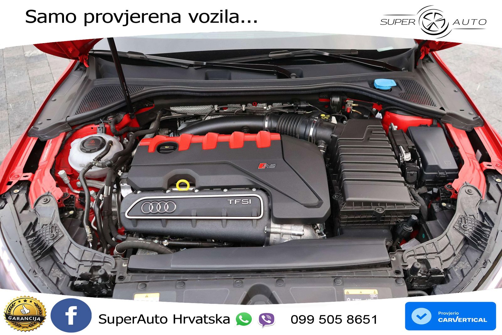 Audi RS3 Sedan 2.5 TFSI (400 KS) quattro S tronic LED+GR SJED+ACC