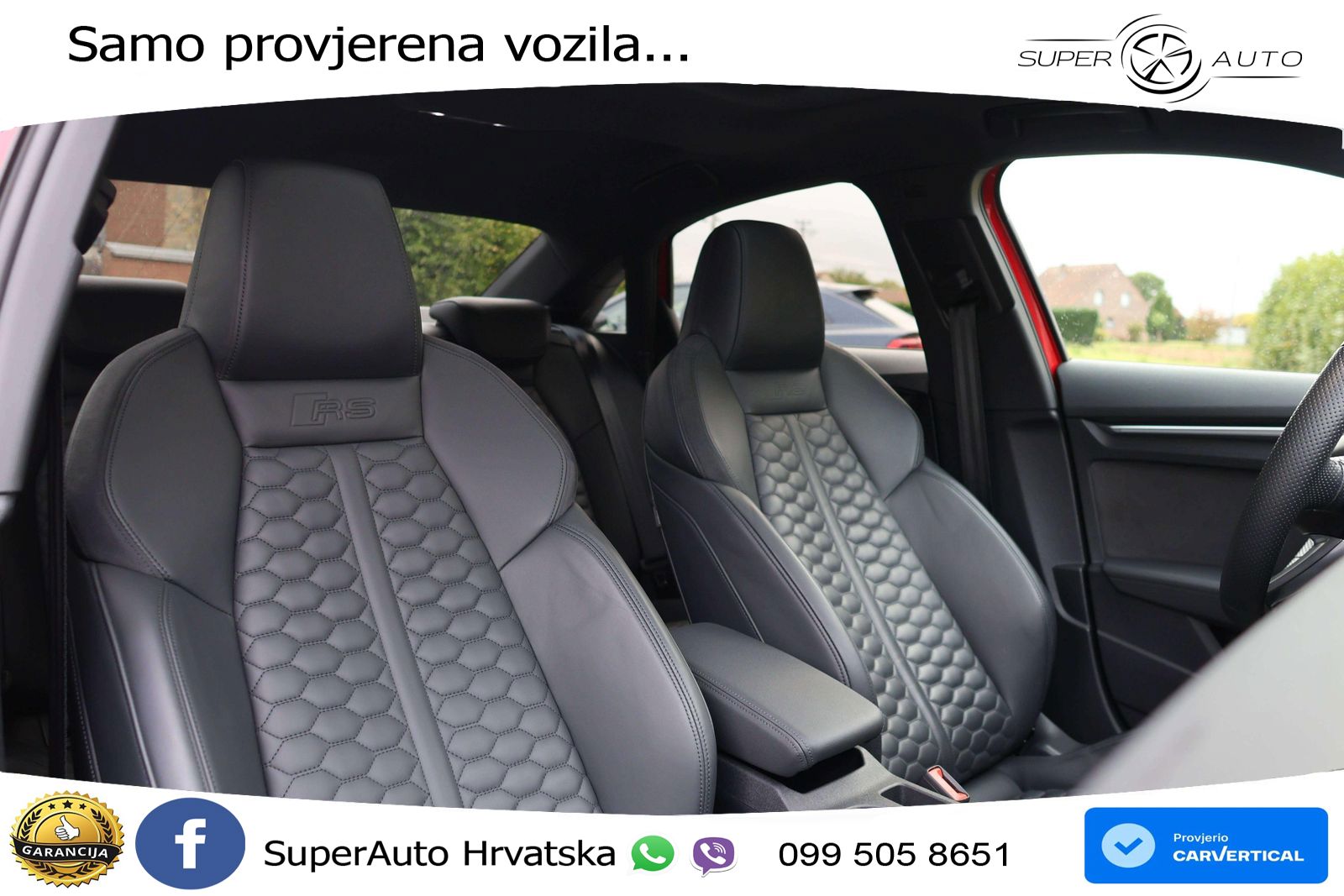 Audi RS3 Sedan 2.5 TFSI (400 KS) quattro S tronic LED+GR SJED+ACC