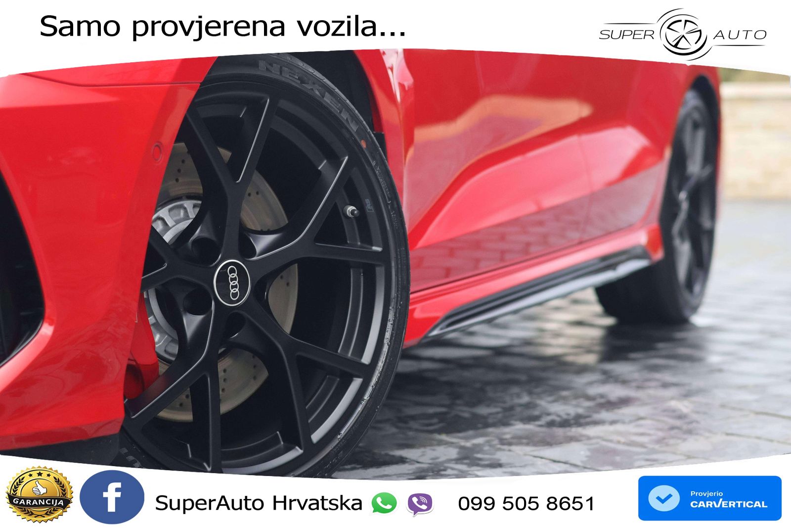 Audi RS3 Sedan 2.5 TFSI (400 KS) quattro S tronic LED+GR SJED+ACC