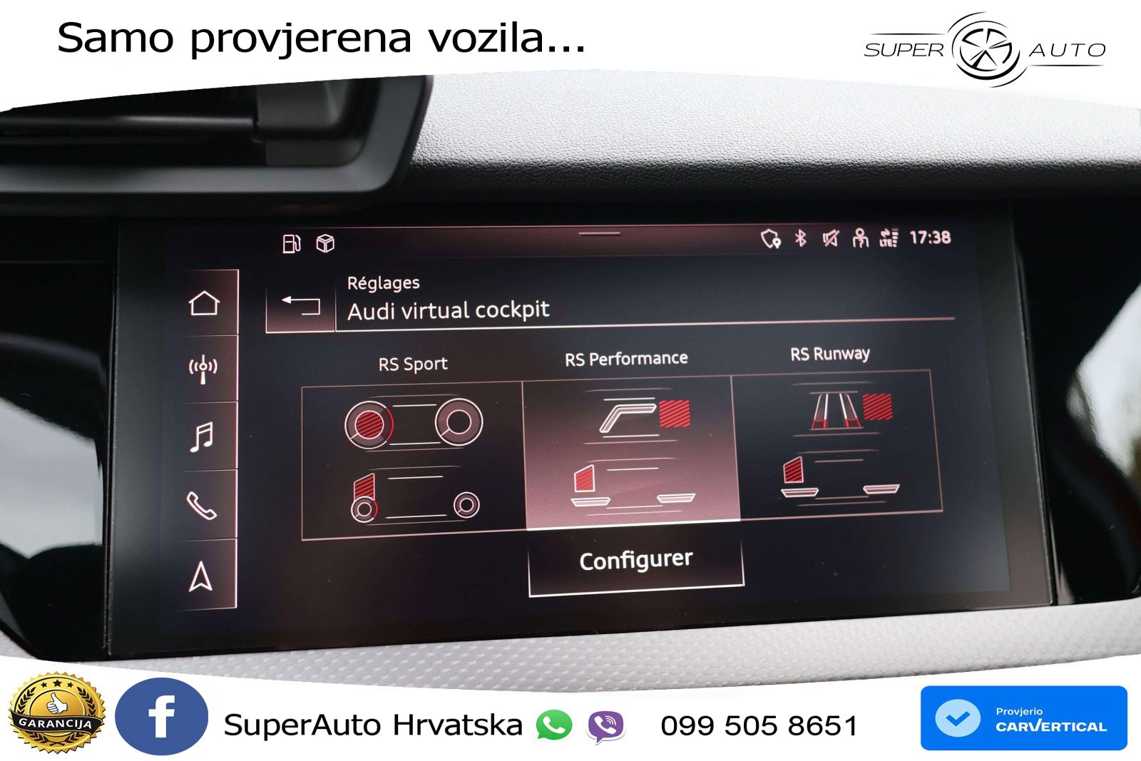 Audi RS3 Sedan 2.5 TFSI (400 KS) quattro S tronic LED+GR SJED+ACC