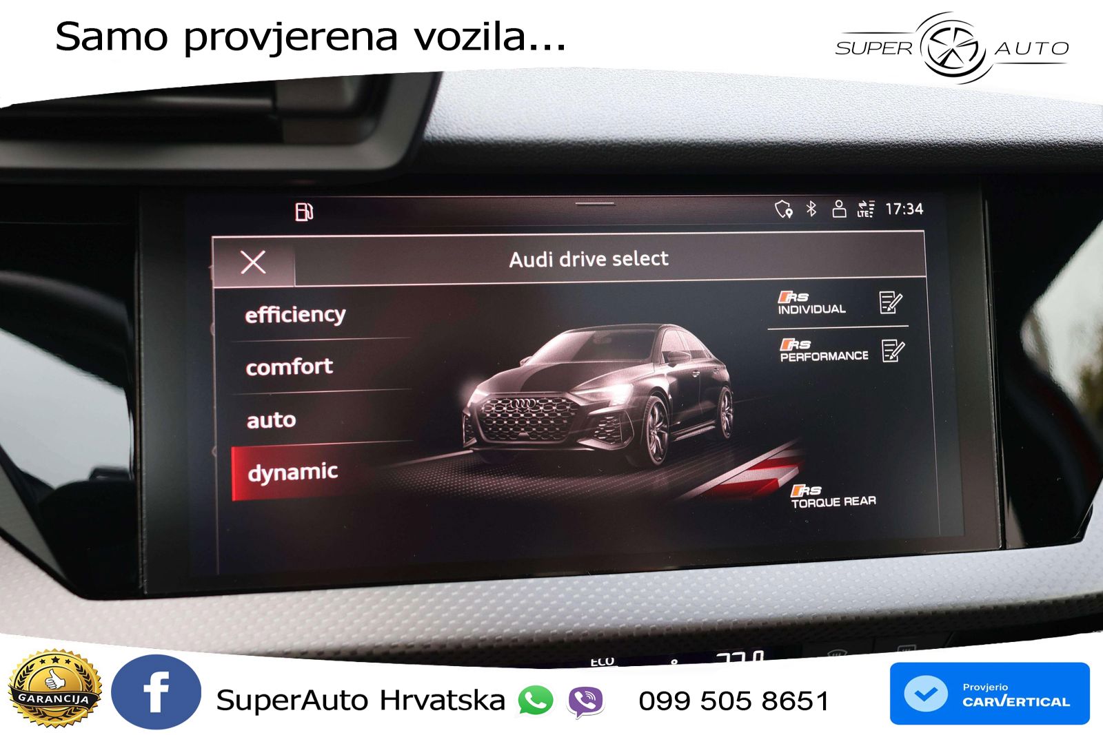 Audi RS3 Sedan 2.5 TFSI (400 KS) quattro S tronic LED+GR SJED+ACC
