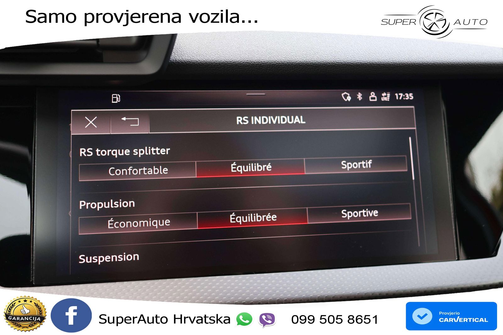 Audi RS3 Sedan 2.5 TFSI (400 KS) quattro S tronic LED+GR SJED+ACC