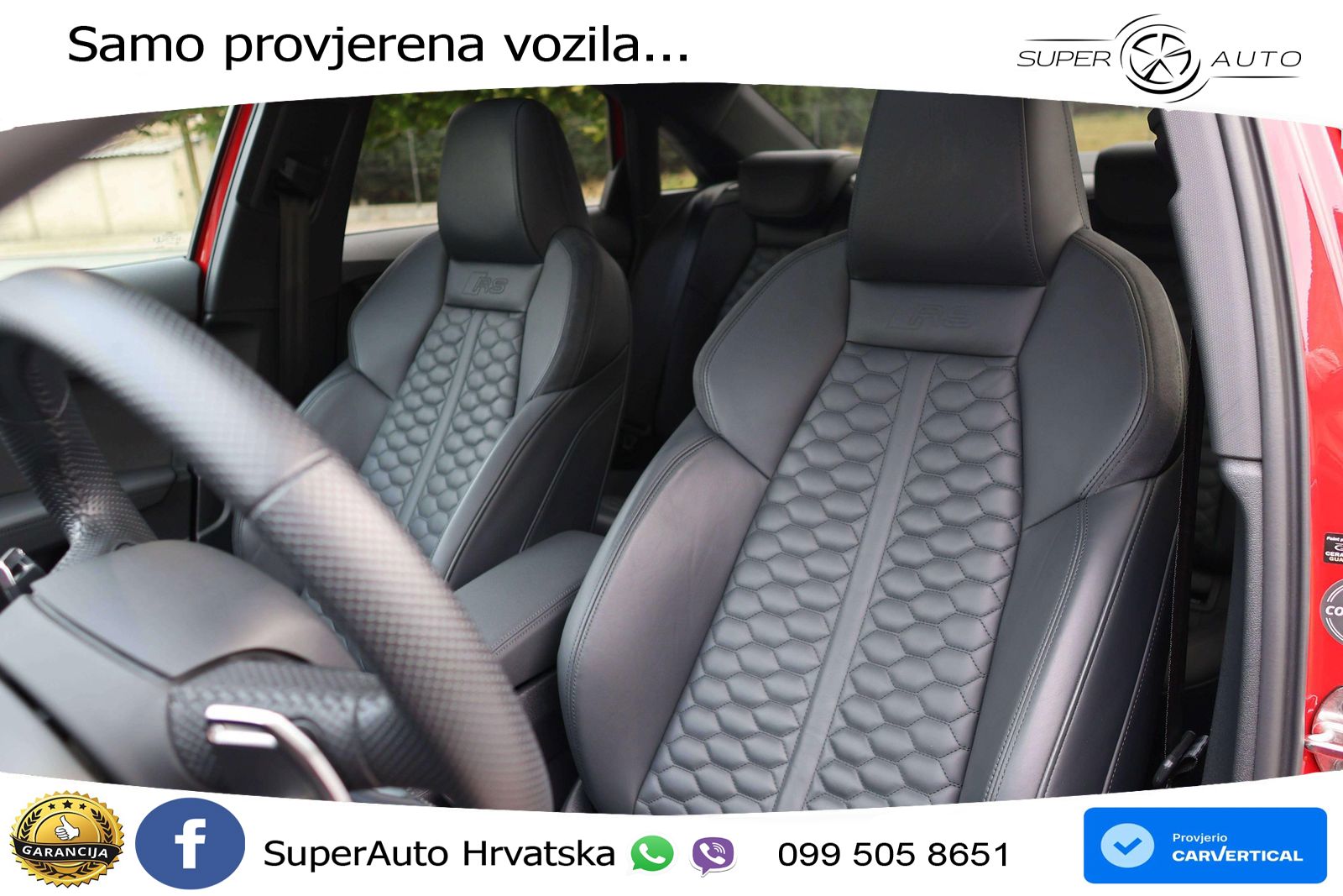 Audi RS3 Sedan 2.5 TFSI (400 KS) quattro S tronic LED+GR SJED+ACC