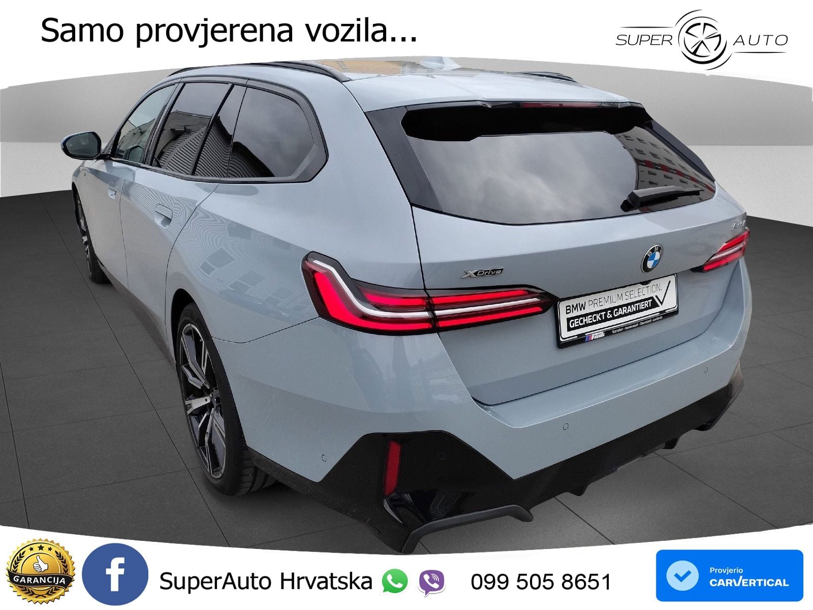 BMW 520d Touring (197 KS) xDrive Steptronic M Sport LED+GR SJED+ACC