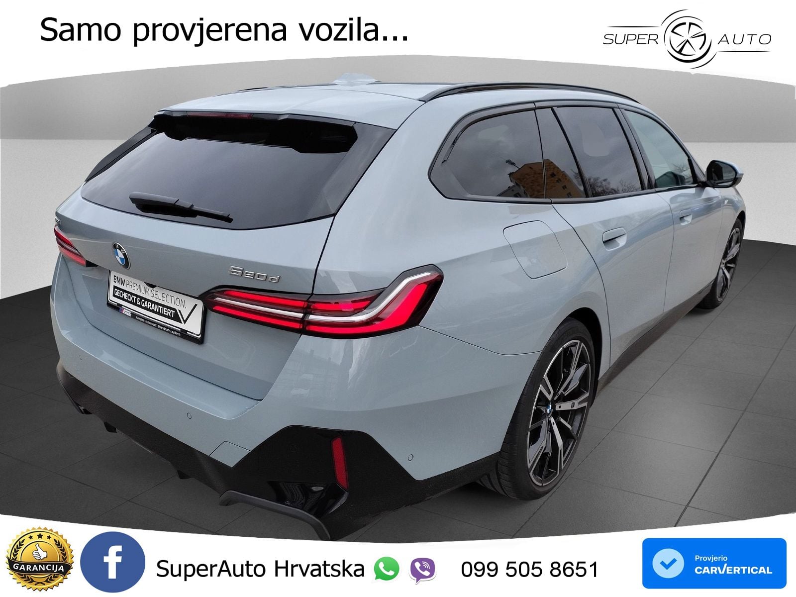 BMW 520d Touring (197 KS) xDrive Steptronic M Sport LED+GR SJED+ACC