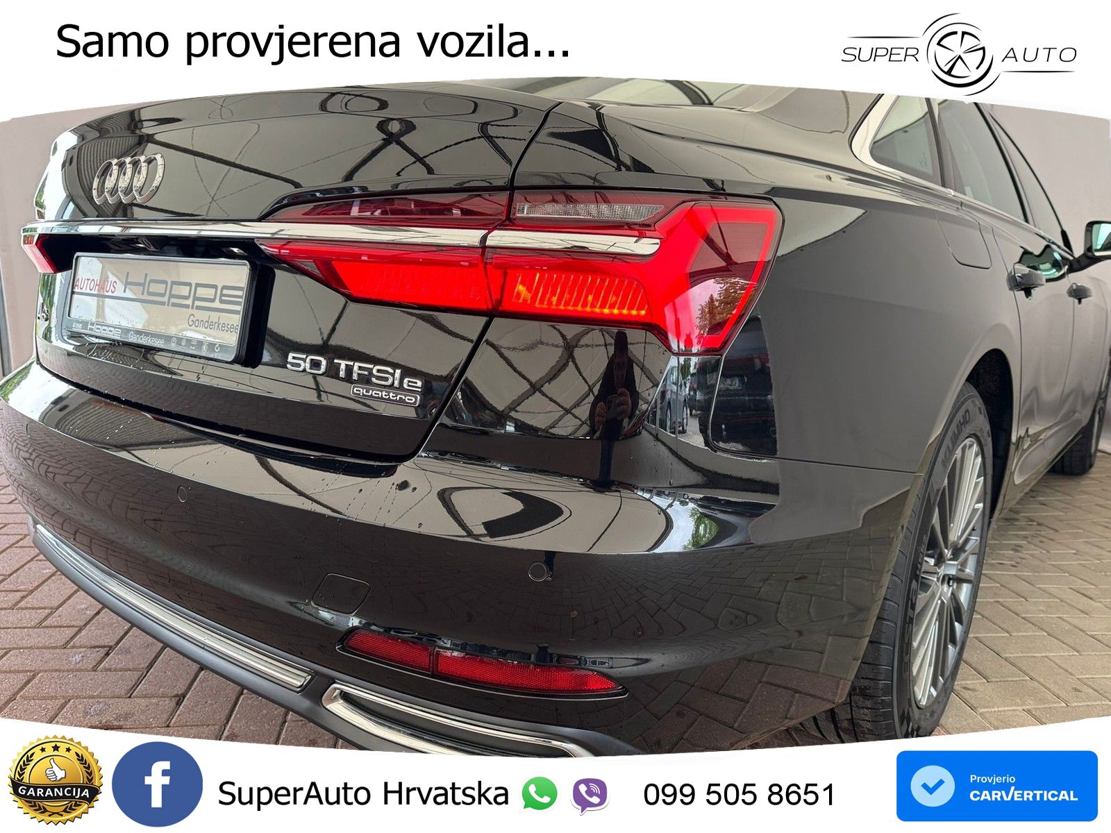 Audi A6 50 TFSIe (299 KS) quattro ultra S tronic LED+GR SJED+ACC