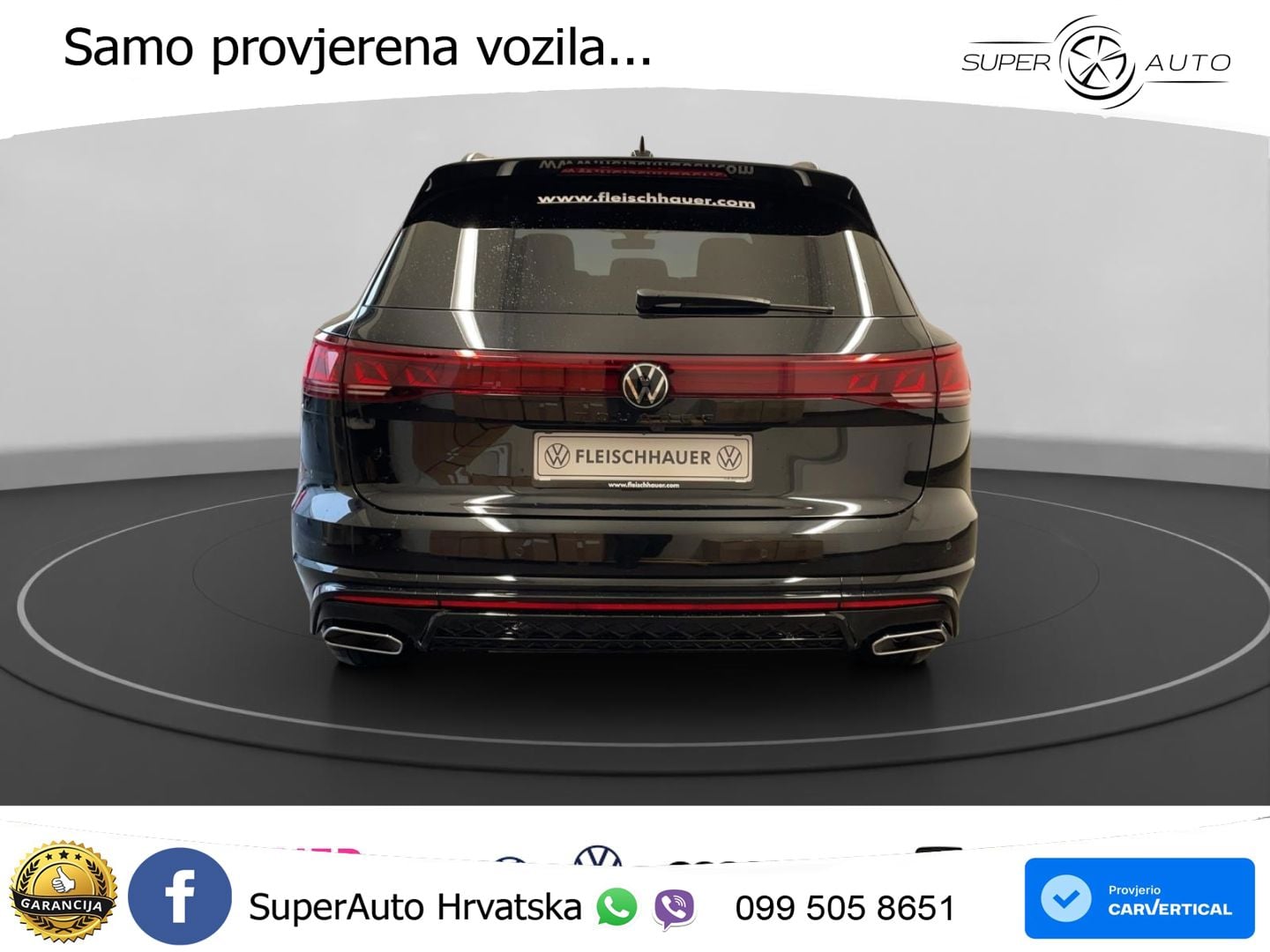 Volkswagen Touareg 3.0 V6 TDI (286 KS) 4MOTION Tiptronic R-Line ZRAČNI+ACC+GR SJED+KAM+PANO