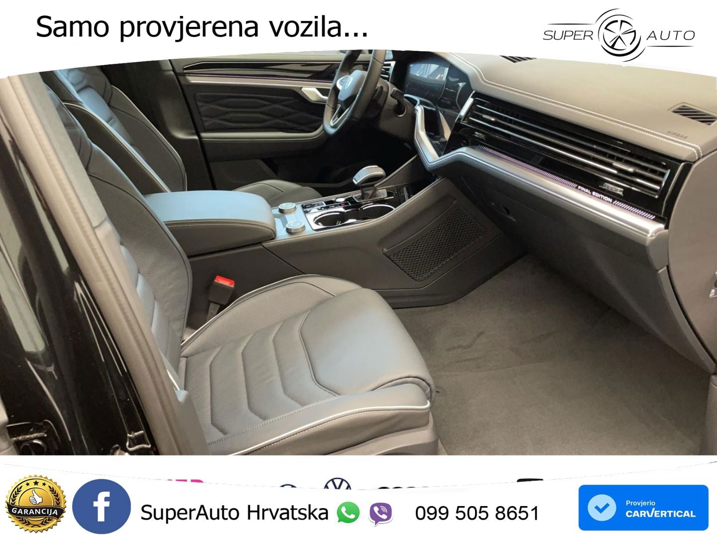 Volkswagen Touareg 3.0 V6 TDI (286 KS) 4MOTION Tiptronic R-Line ZRAČNI+ACC+GR SJED+KAM+PANO