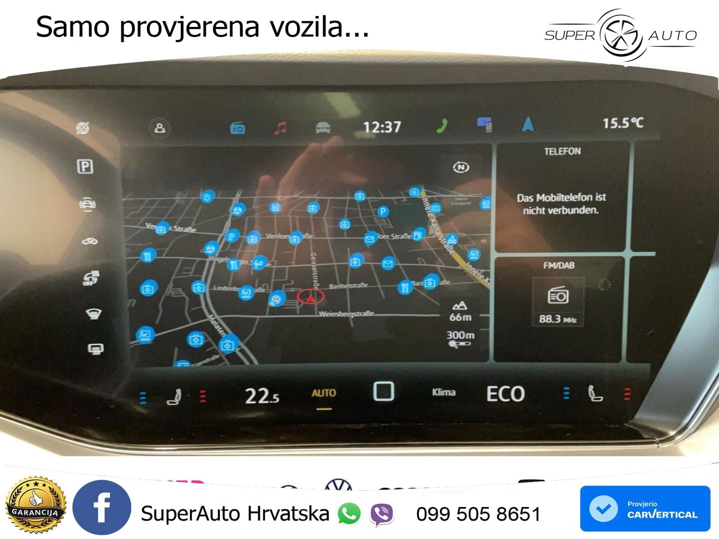 Volkswagen Touareg 3.0 V6 TDI (286 KS) 4MOTION Tiptronic R-Line ZRAČNI+ACC+GR SJED+KAM+PANO