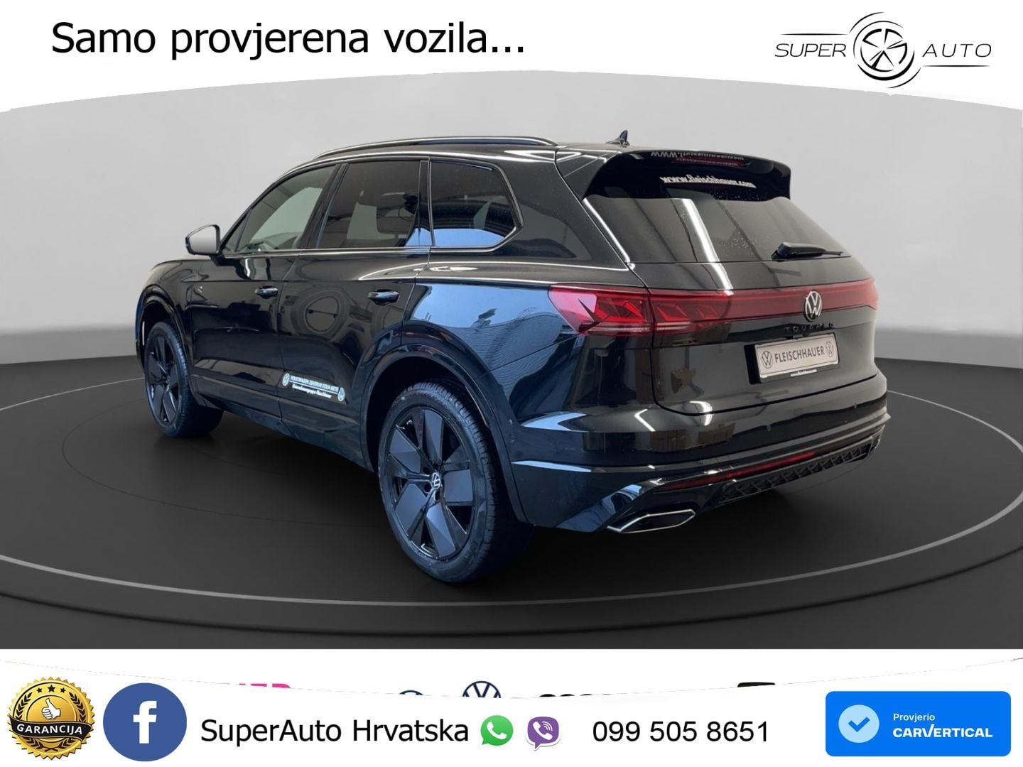 Volkswagen Touareg 3.0 V6 TDI (286 KS) 4MOTION Tiptronic R-Line ZRAČNI+ACC+GR SJED+KAM+PANO
