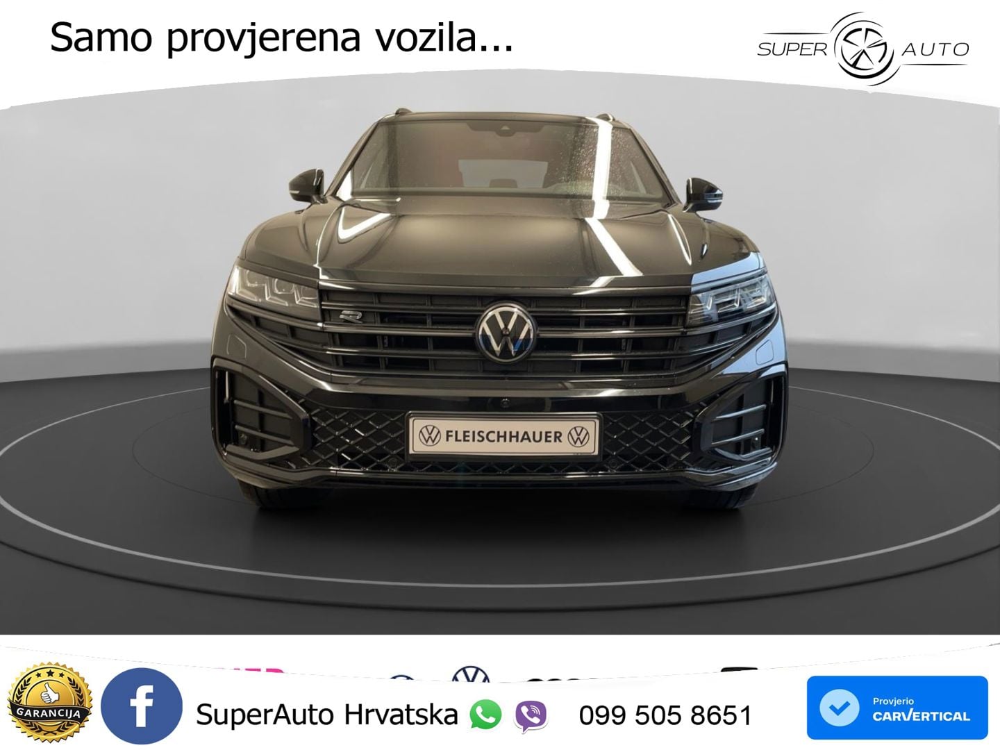 Volkswagen Touareg 3.0 V6 TDI (286 KS) 4MOTION Tiptronic R-Line ZRAČNI+ACC+GR SJED+KAM+PANO
