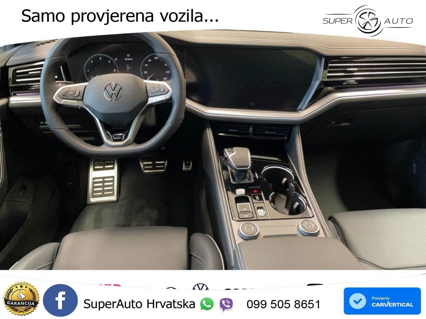 Volkswagen Touareg 3.0 V6 TDI (286 KS) 4MOTION Tiptronic R-Line ZRAČNI+ACC+GR SJED+KAM+PANO