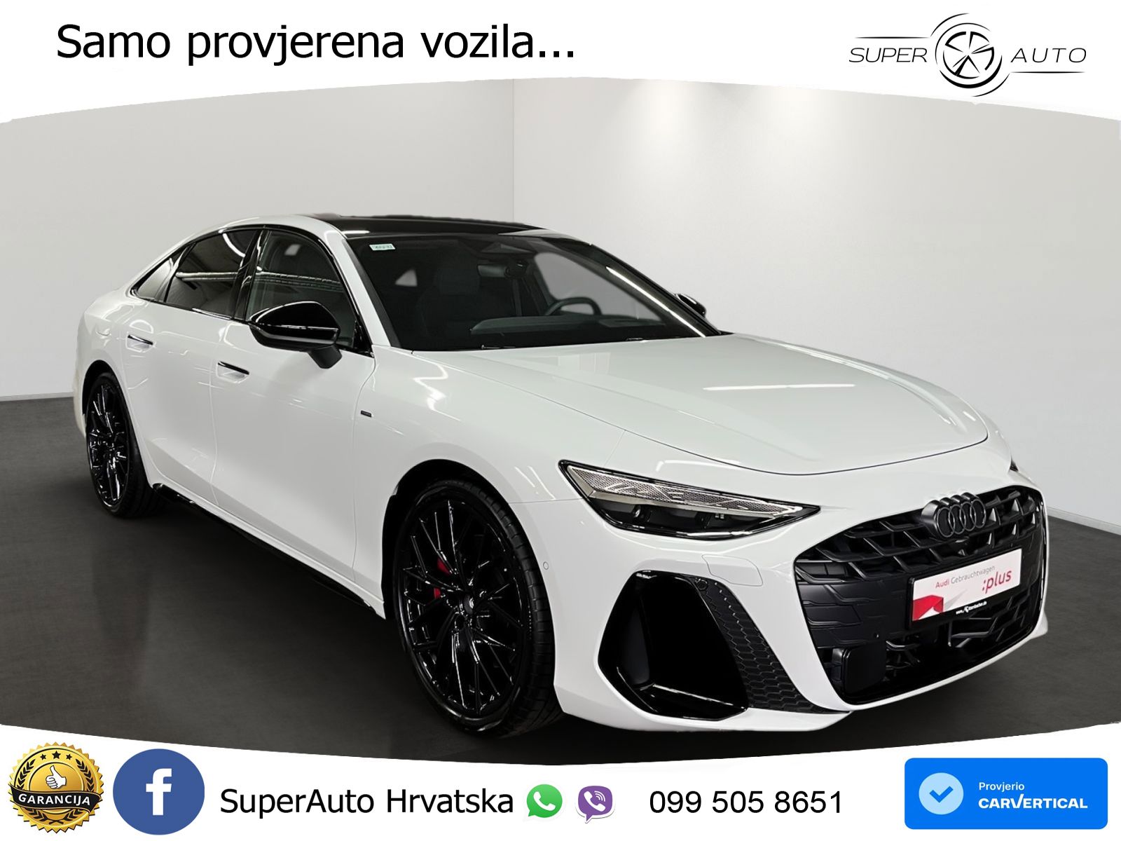 Audi A6 3.0 TFSI V6 (367 KS) quattro S tronic LED+GR SJED+ACC
