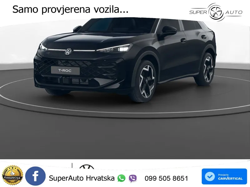Volkswagen T-Roc 1.5 eTSI (150 KS)  DSG R-Line LED+GR SJED+ACC