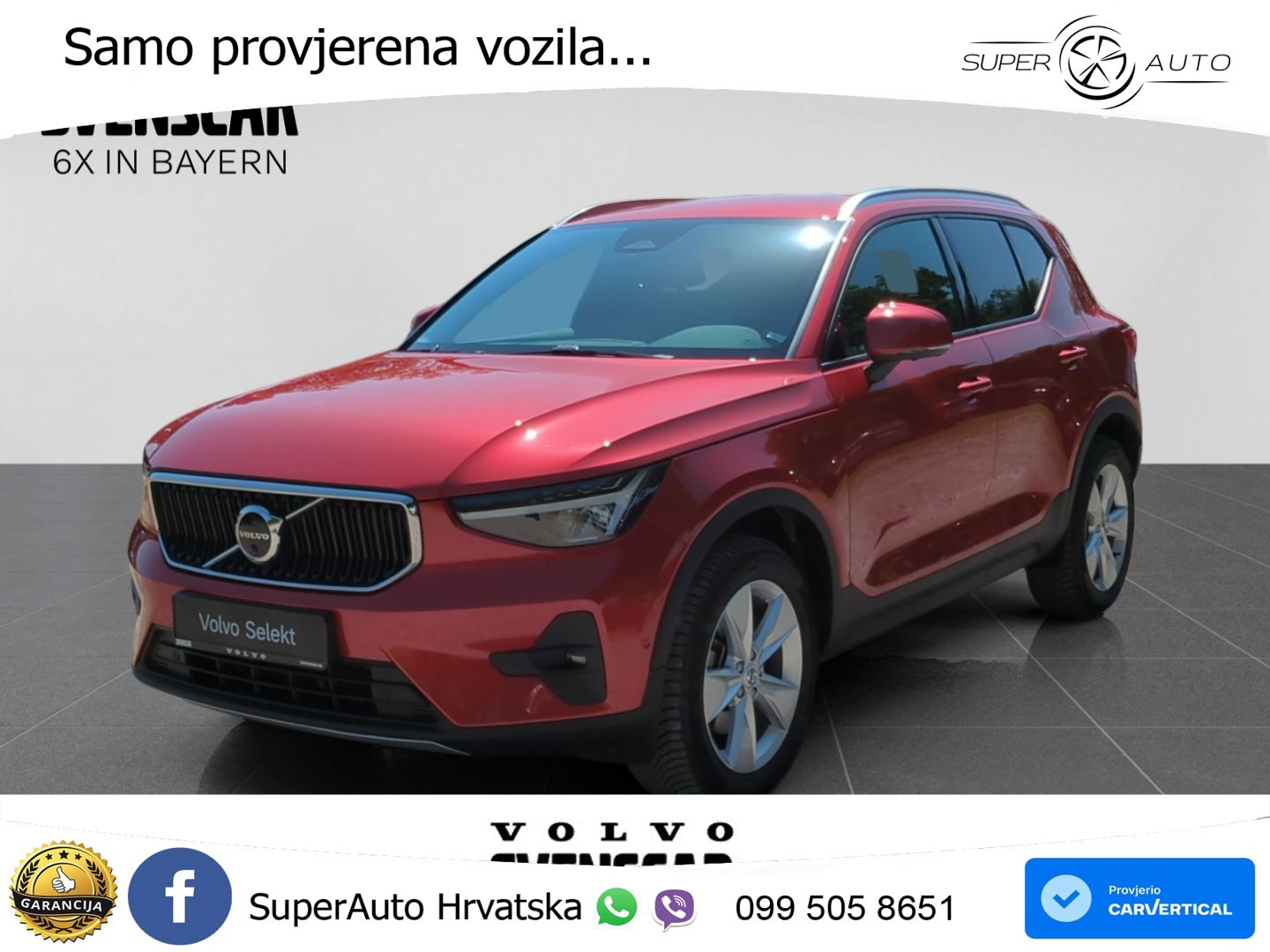 Volvo XC40 2.0 B4 AWD 197 KS Automatic LED+GR SJED+ACC
