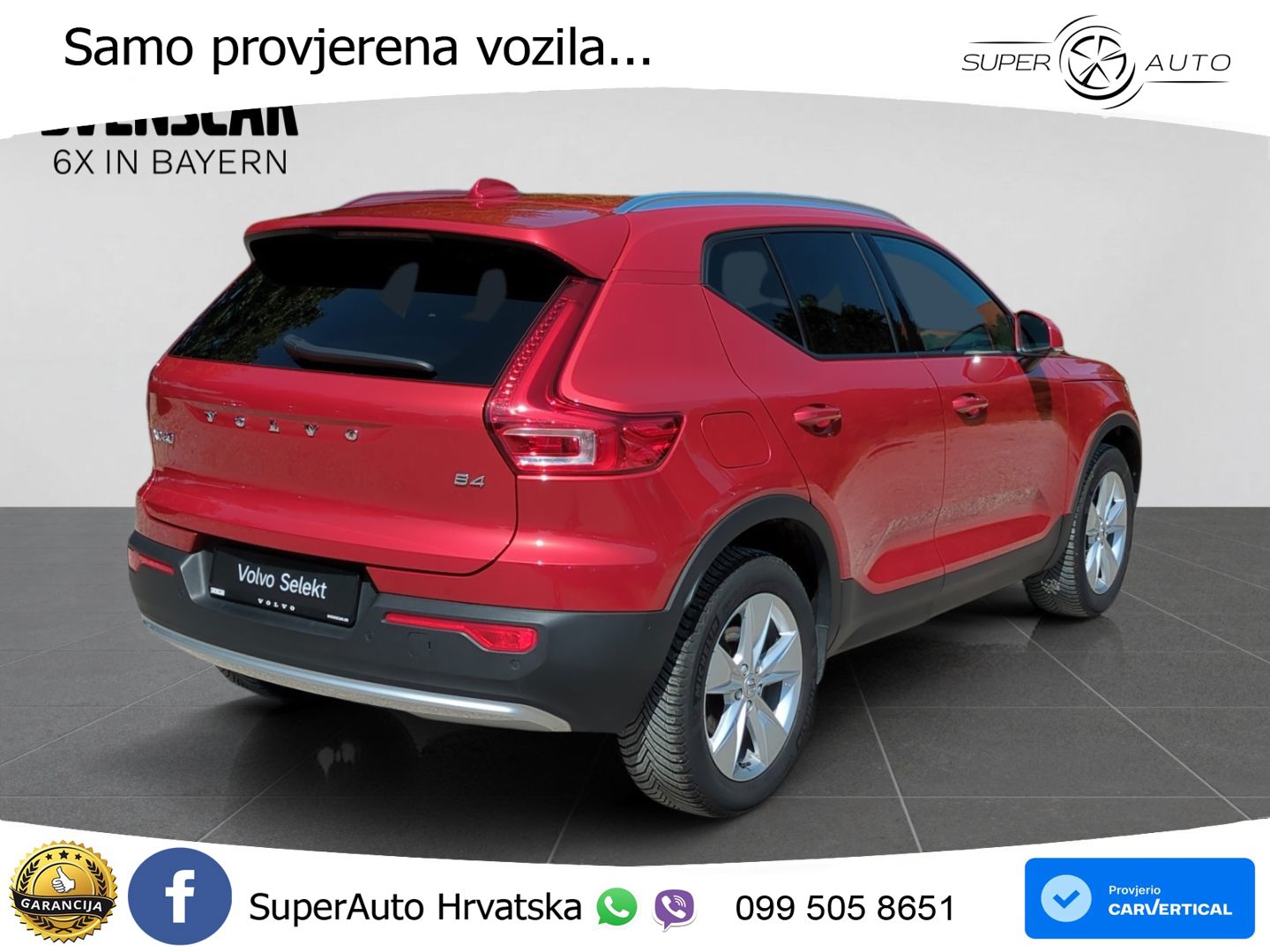 Volvo XC40 2.0 B4 AWD 197 KS Automatic LED+GR SJED+ACC